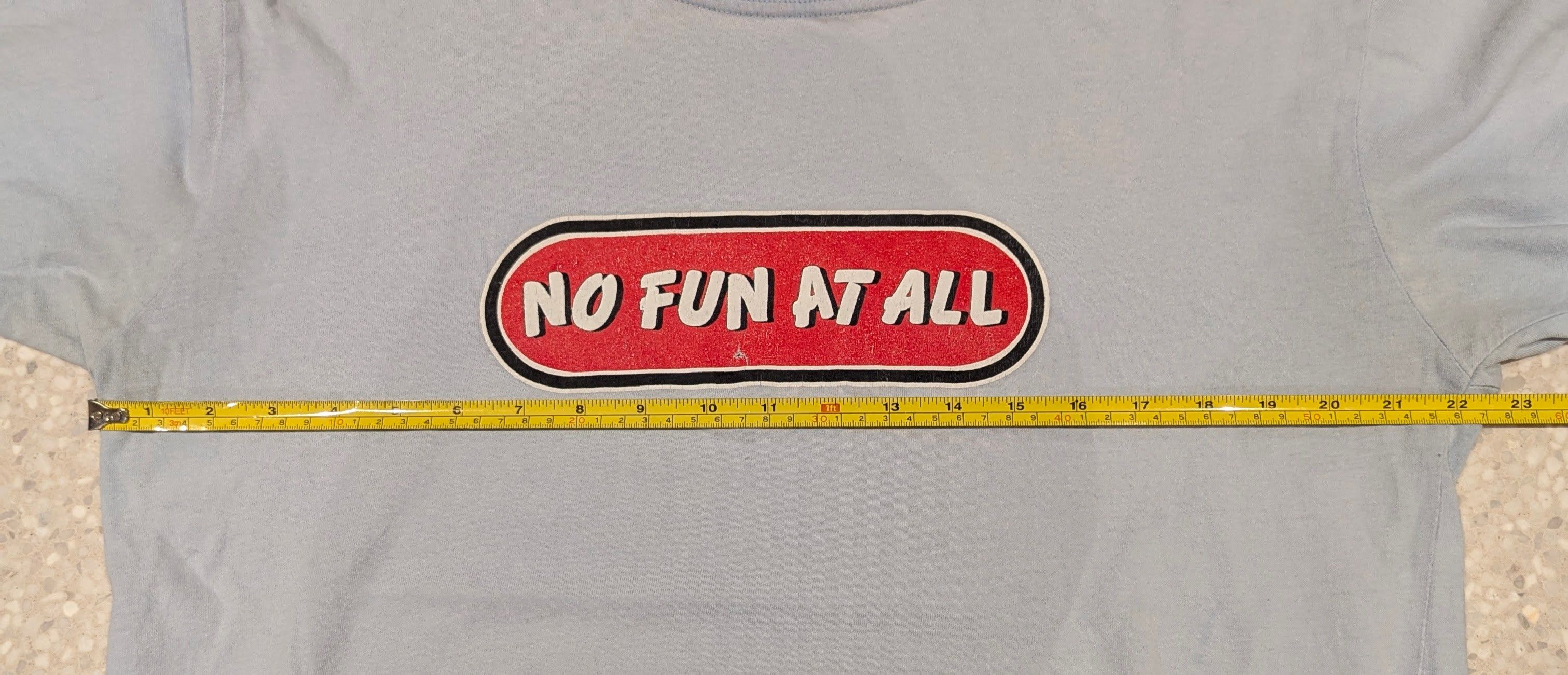 Vintage NO FUN AT ALL 1997 TOUR T-SHIRT - ROCK BAND - WARPED TOUR Size US XL / EU 56 / 4 - 7 Thumbnail
