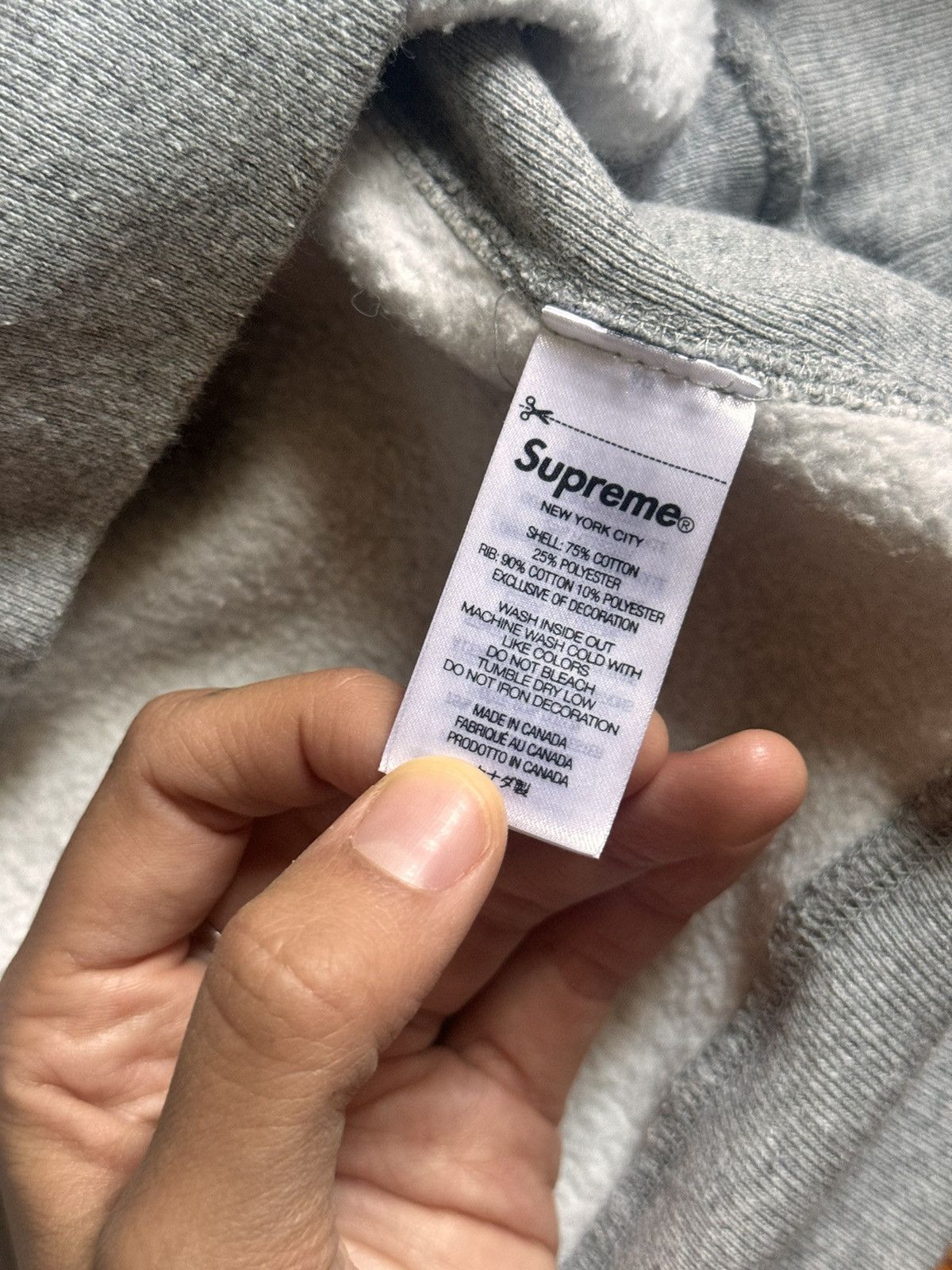 Supreme Supreme Pinstripe Crewneck Size US M / EU 48-50 / 2 - 8 Thumbnail