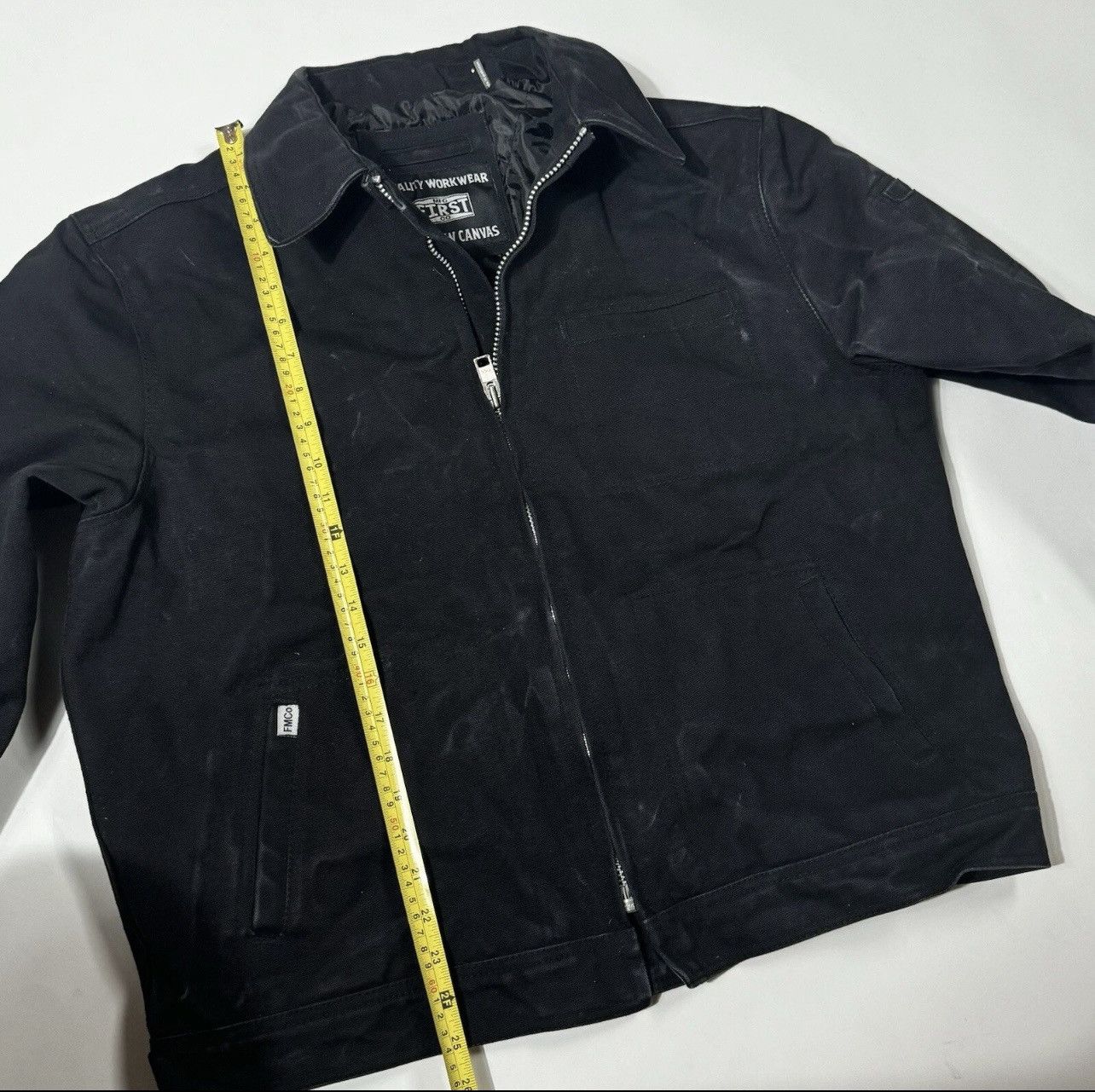 First MFG Co. FIRST MFG CO Black 20 Oz Raw Canvas Size US XL / EU 56 / 4 - 2 Thumbnail