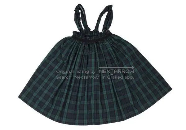 Comme des Garcons Comme Des Garcons Green Vintage Plaid Design Overalls Size S / US 4 / IT 40 - 2 Thumbnail
