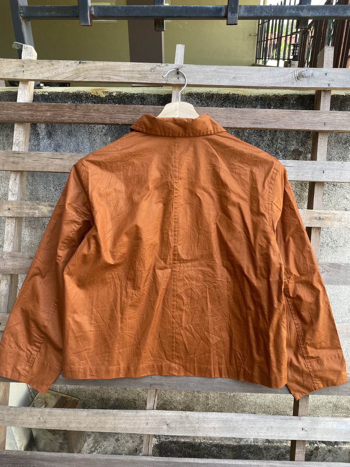 Vintage 🔥 Nice 🔥 Vintage Plantation by Issey Miyake Cropped Jacket Size M / US 6-8 / IT 42-44 - 5 Thumbnail