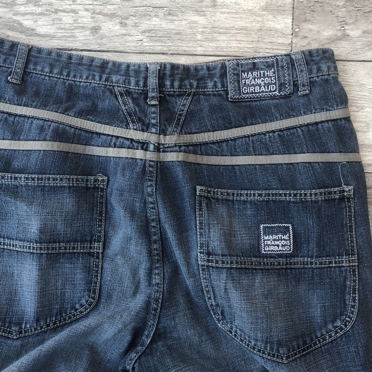 Marithe + Francois Girbaud × Vintage Le Jean Marithe Francois Girbaud BAGGY Jeans Size US 34 / EU 50 - 5 Thumbnail
