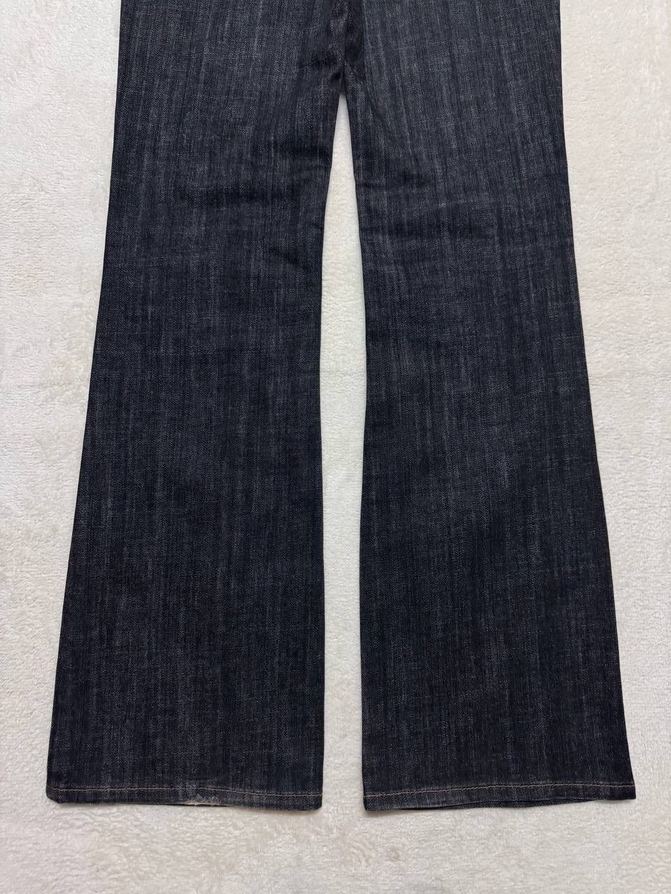 Japanese Brand FLARE Vintage Uniqlo Mudwash Bell Bottom Distressed Jeans Size US 26 / EU 42 - 17 Thumbnail