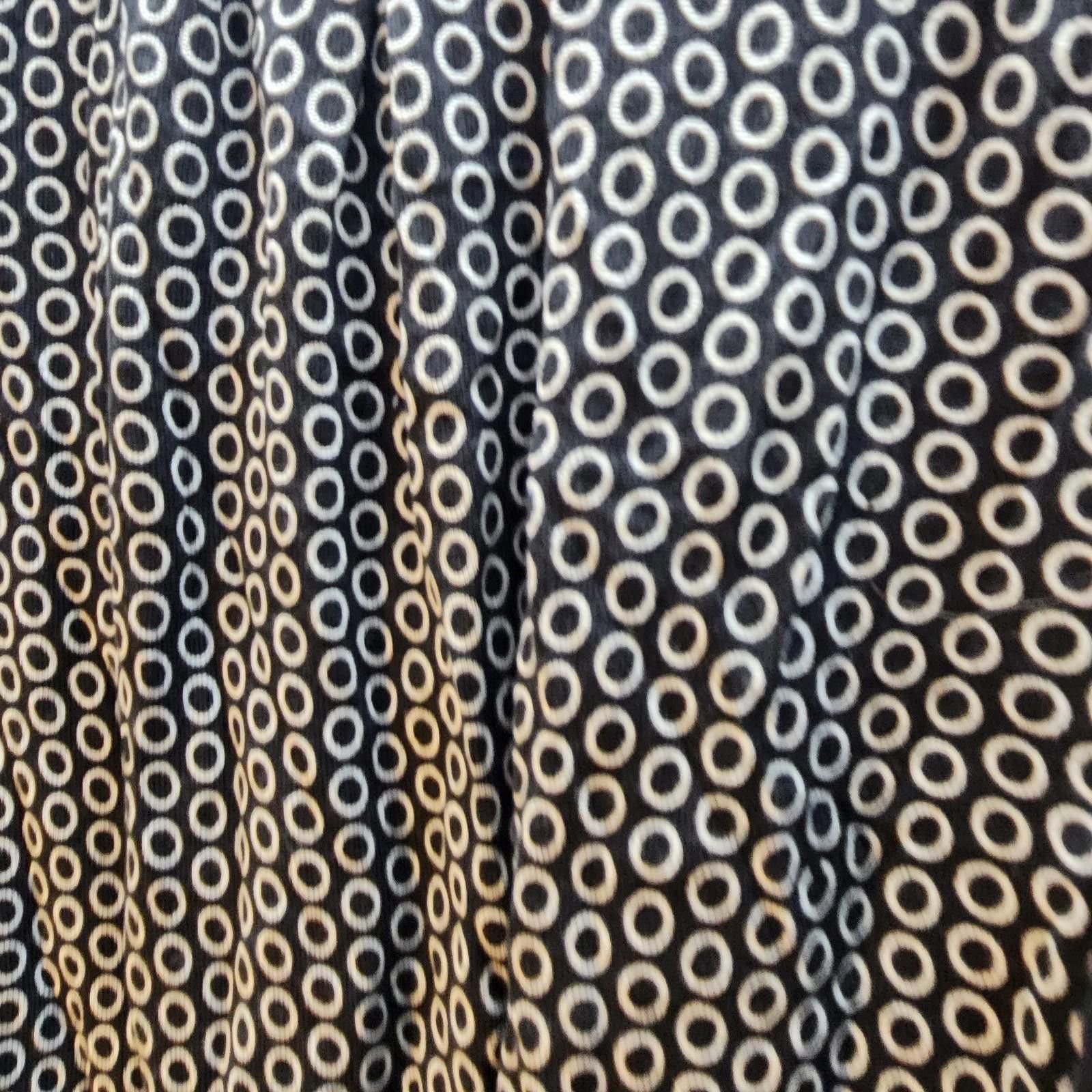 Designer Wrap London Silk Blend Long Sleeve Layered Top Size 12 Size XL / US 12-14 / IT 48-50 - 4 Thumbnail