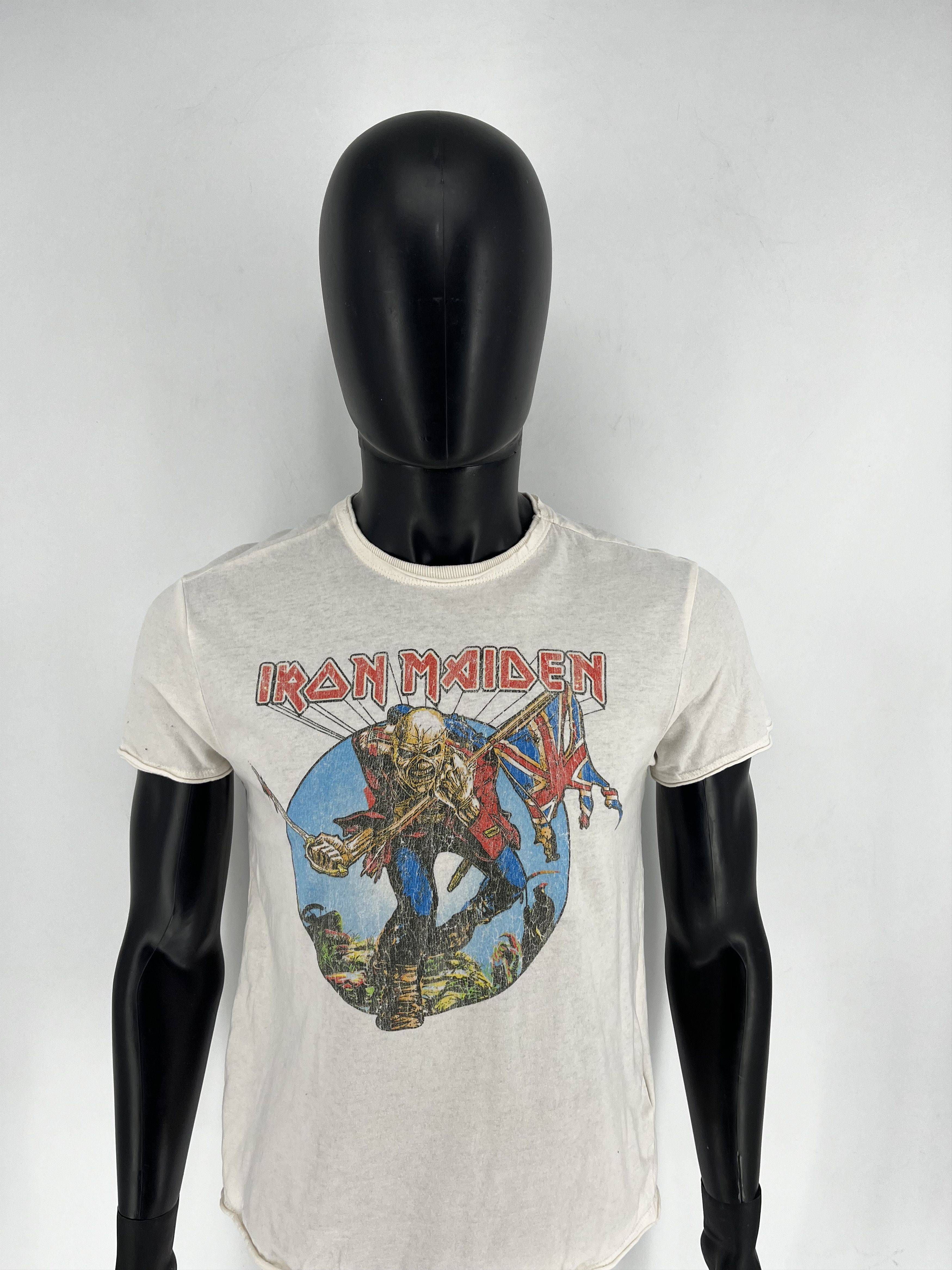 Band Tees × Vintage Vintage Y2K Iron Maiden Face Horror Tee Band Rock T Shirt Size US S / EU 44-46 / 1 - 5 Thumbnail