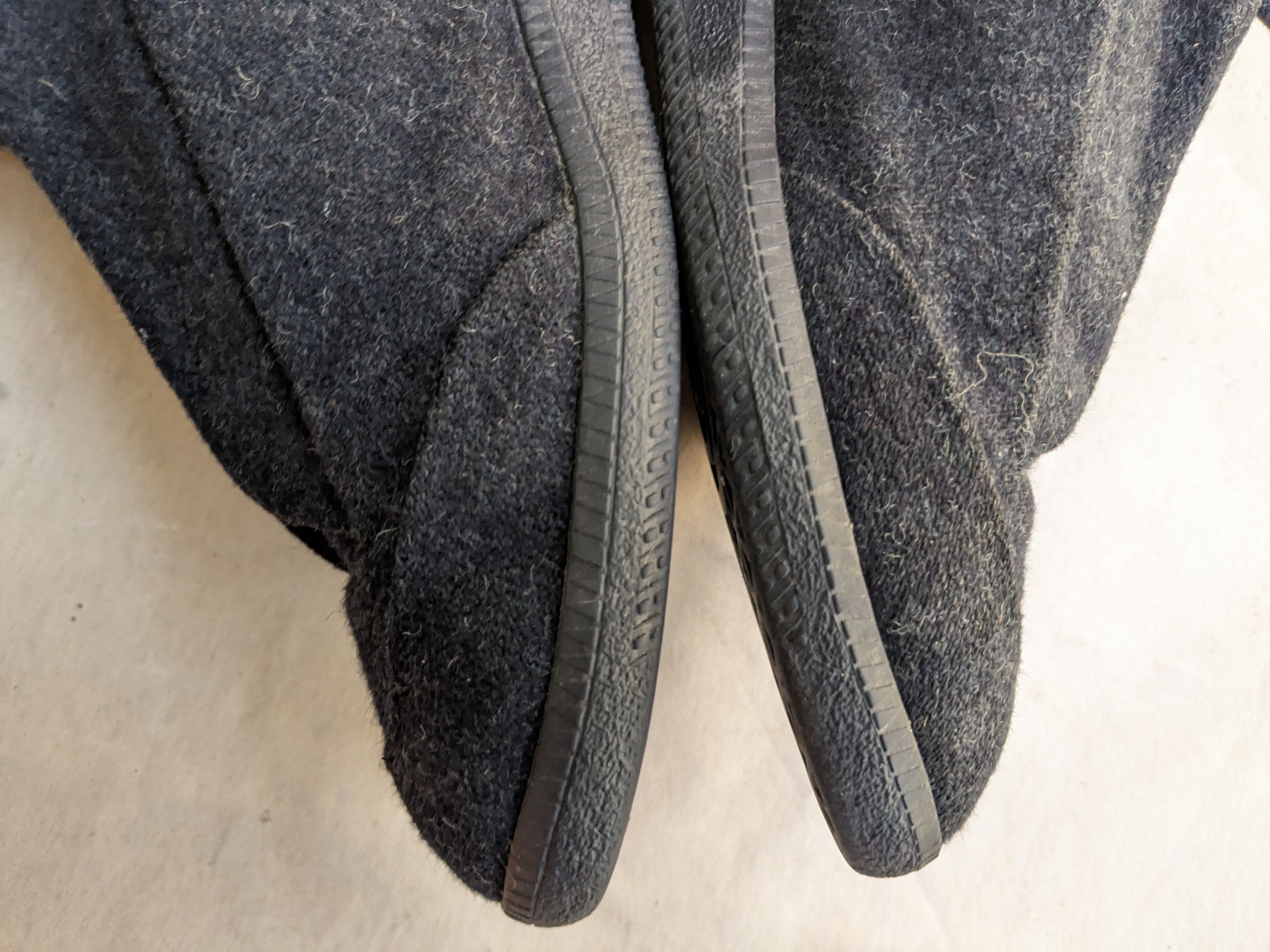 Maison Margiela Maison Margiela Future Navy Blue 8 41 Wool High Tops Size US 8 / EU 41 - 14 Thumbnail