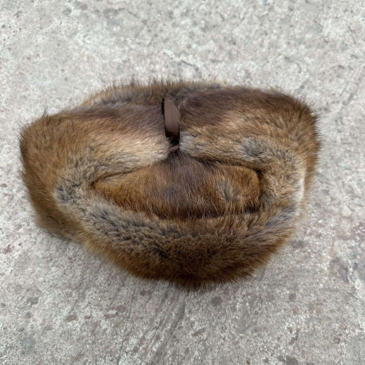 POST ARCHIVE FACTION (PAF) Vintage Japanese Style USSR Hat Shapka Ushanka Fur Cap Size ONE SIZE - 7 Thumbnail