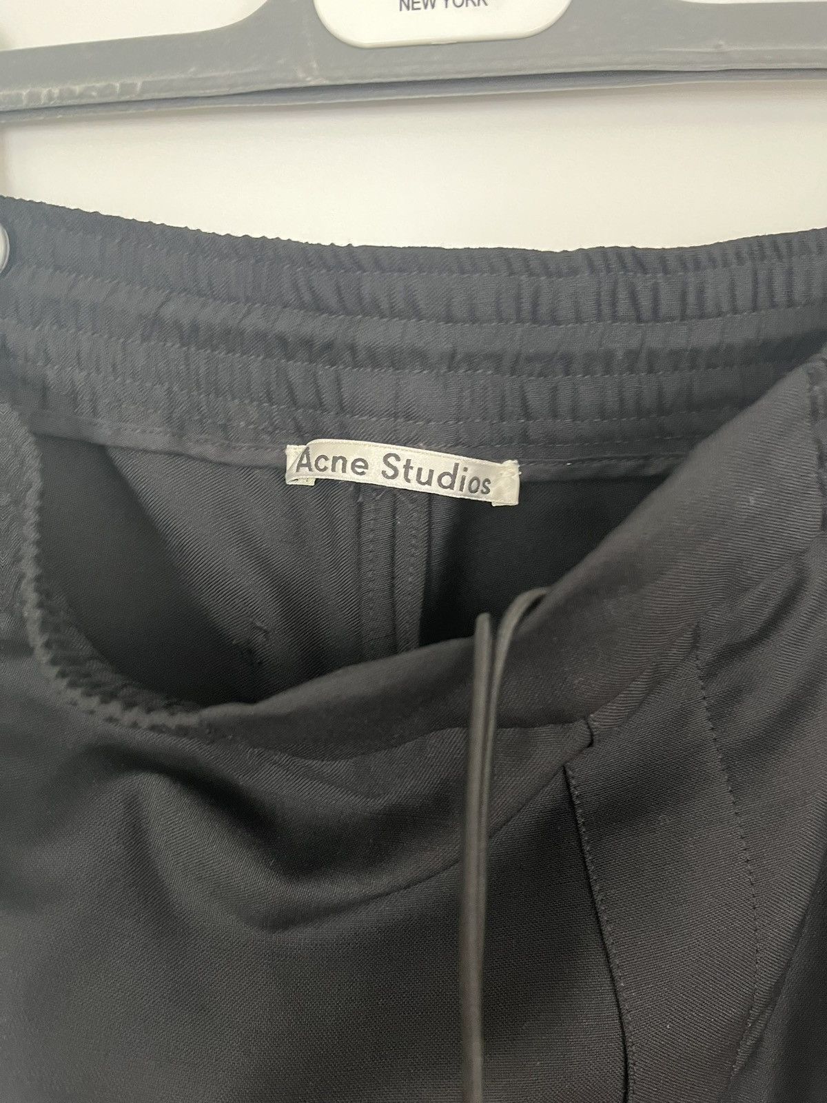 Acne Studios Acne Studios Black Wool Trousers Size US 29 - 5 Thumbnail