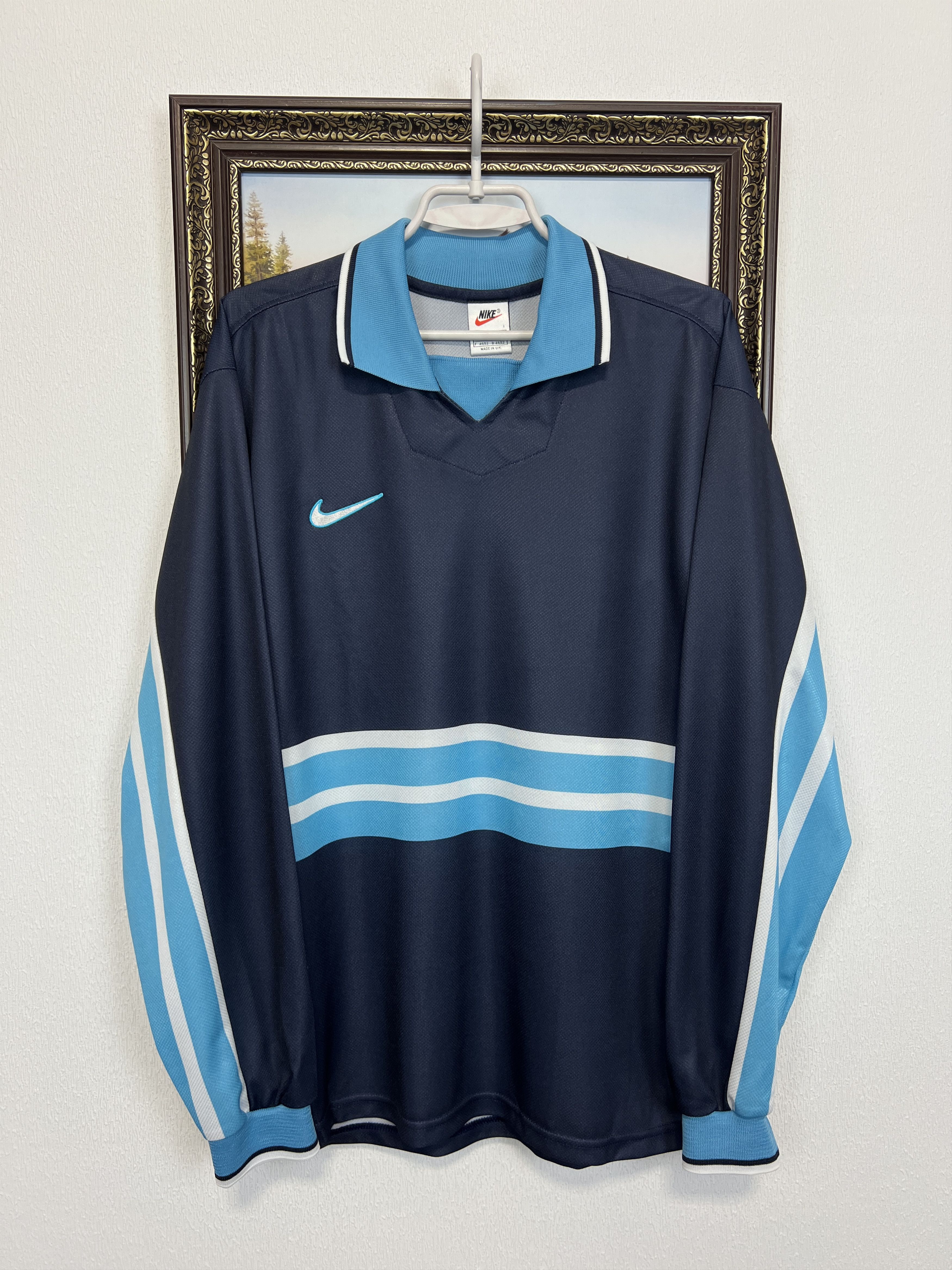Nike 1860 Munich football shirt Soccer Long Sleeve Jersey Trikot Size US M / EU 48-50 / 2 - 1 Thumbnail