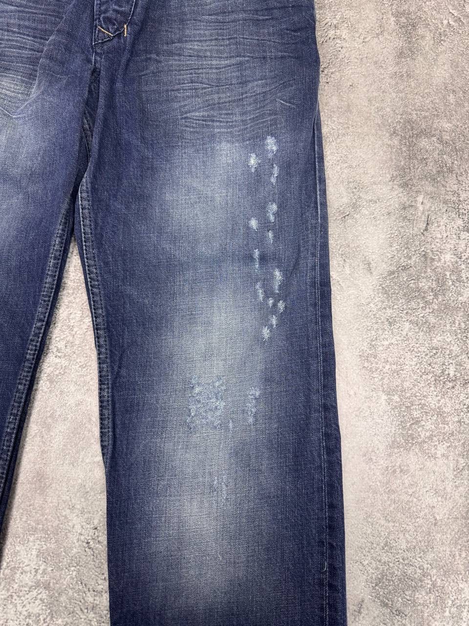Diesel Diesel Men's Regular Straight Blue Jeans Size 32 Size US 32 / EU 48 - 6 Thumbnail