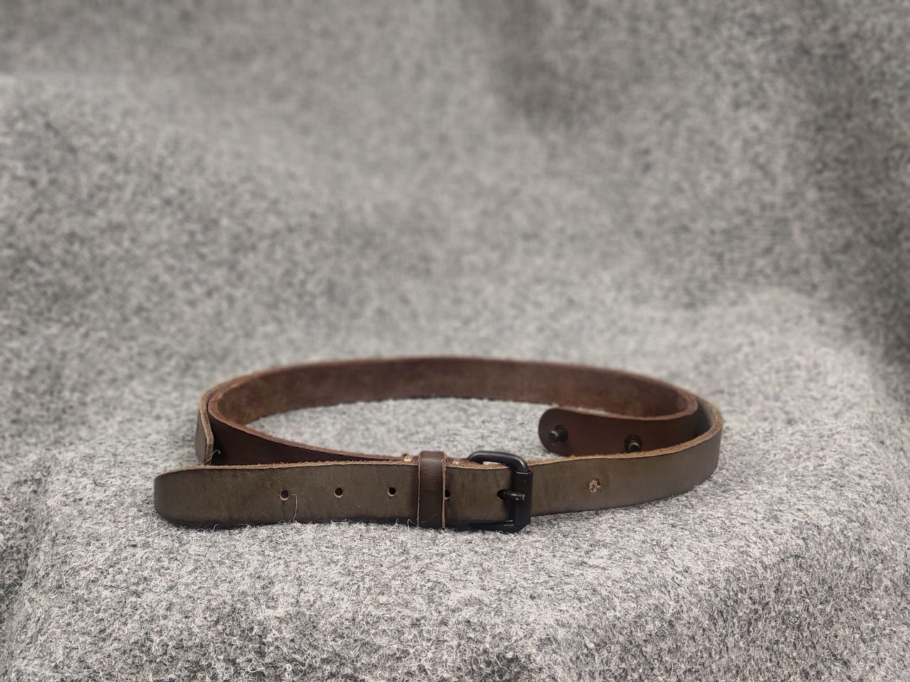 Allsaints Allsaints Spitalfields Vintage two-piece leather belt buckle Size ONE SIZE - 1 Thumbnail