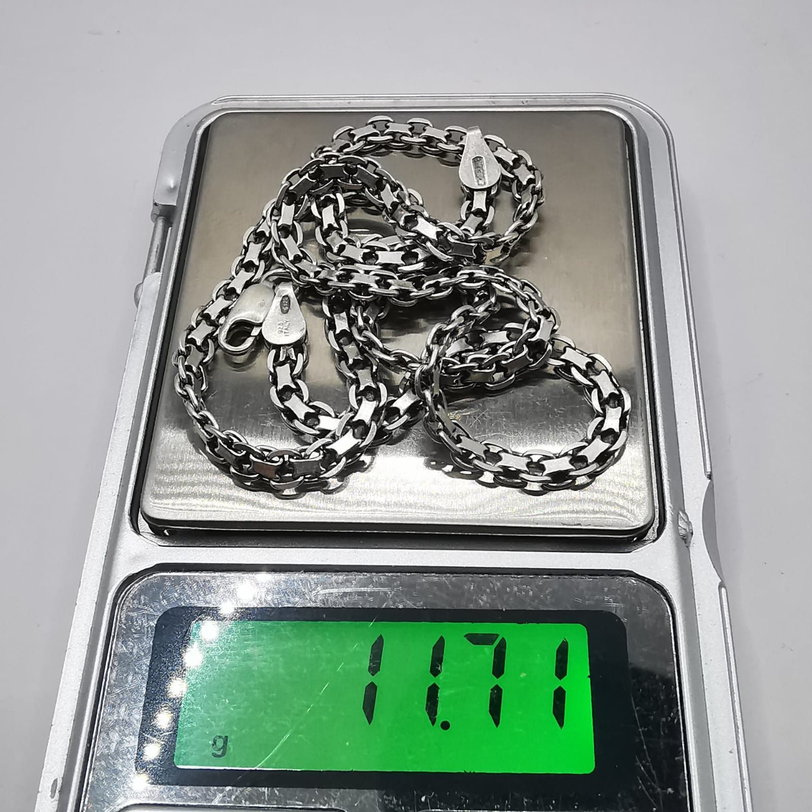 Vintage Vintage Fine Jewelry Chain, 925 Sterling Silver, Signed Size ONE SIZE - 6 Thumbnail