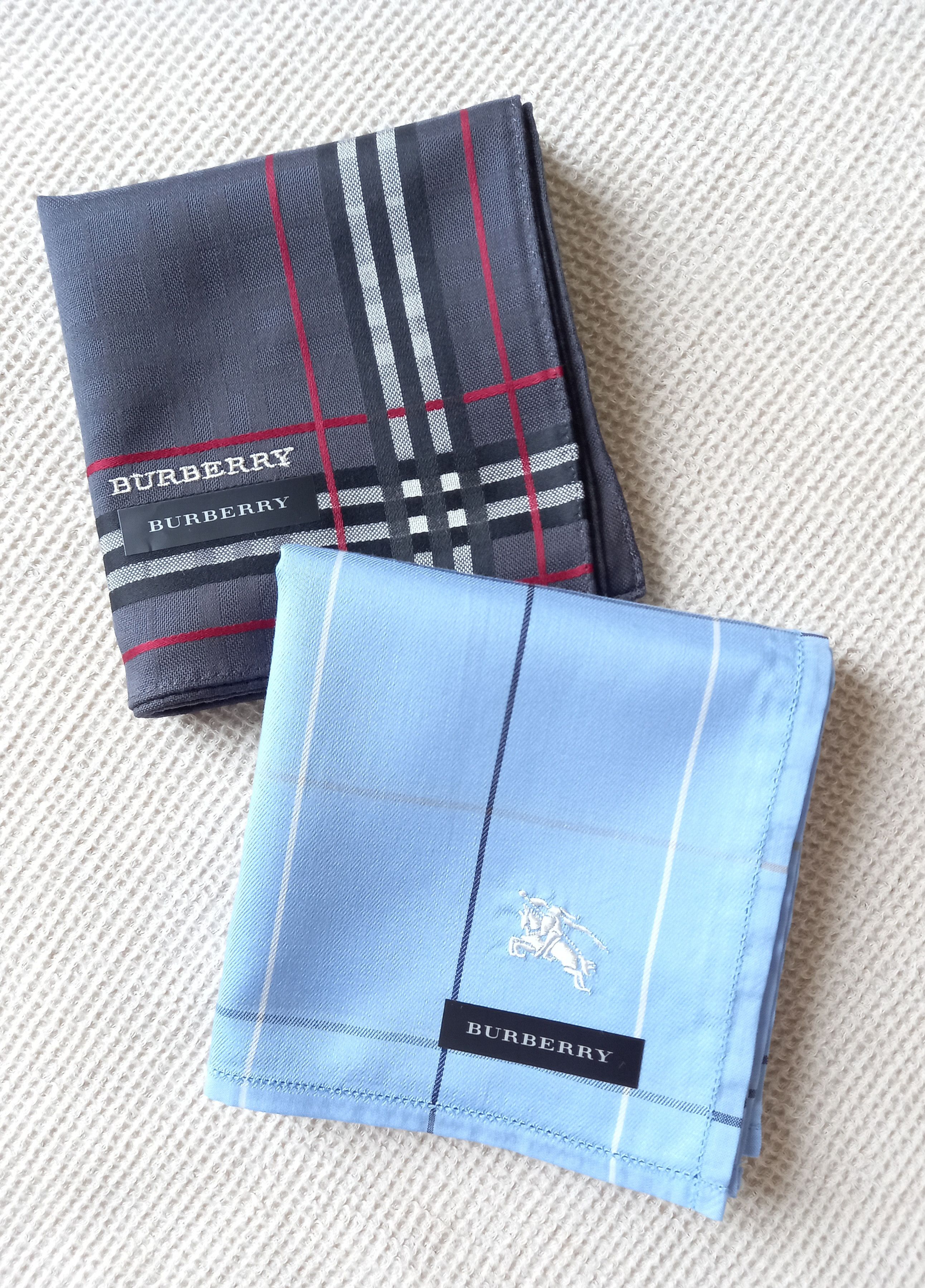 Burberry × Vintage 2 Burberry Bandana/Handkerchief embroidery nova check Size ONE SIZE - 1 Thumbnail