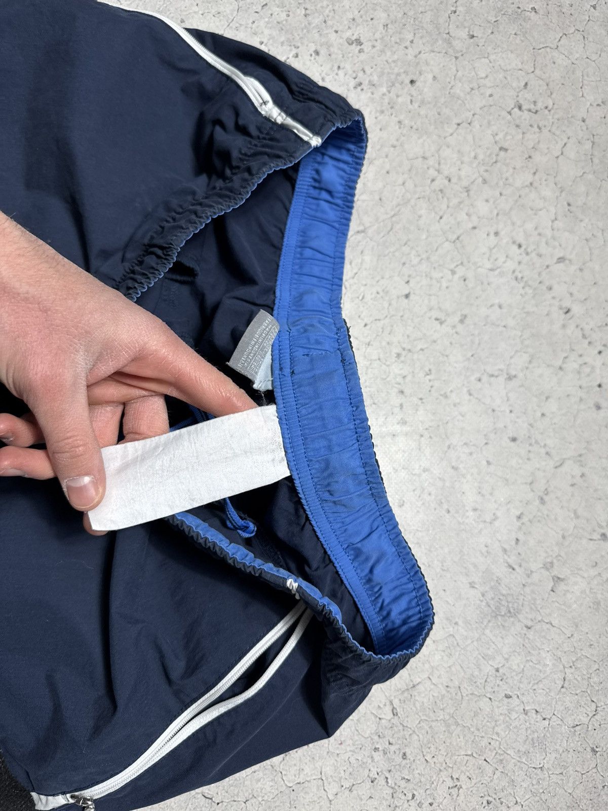 Nike Nike Vintage Nylon Baggy Track Pants Swoosh Drill TN Size US 34 / EU 50 - 5 Thumbnail