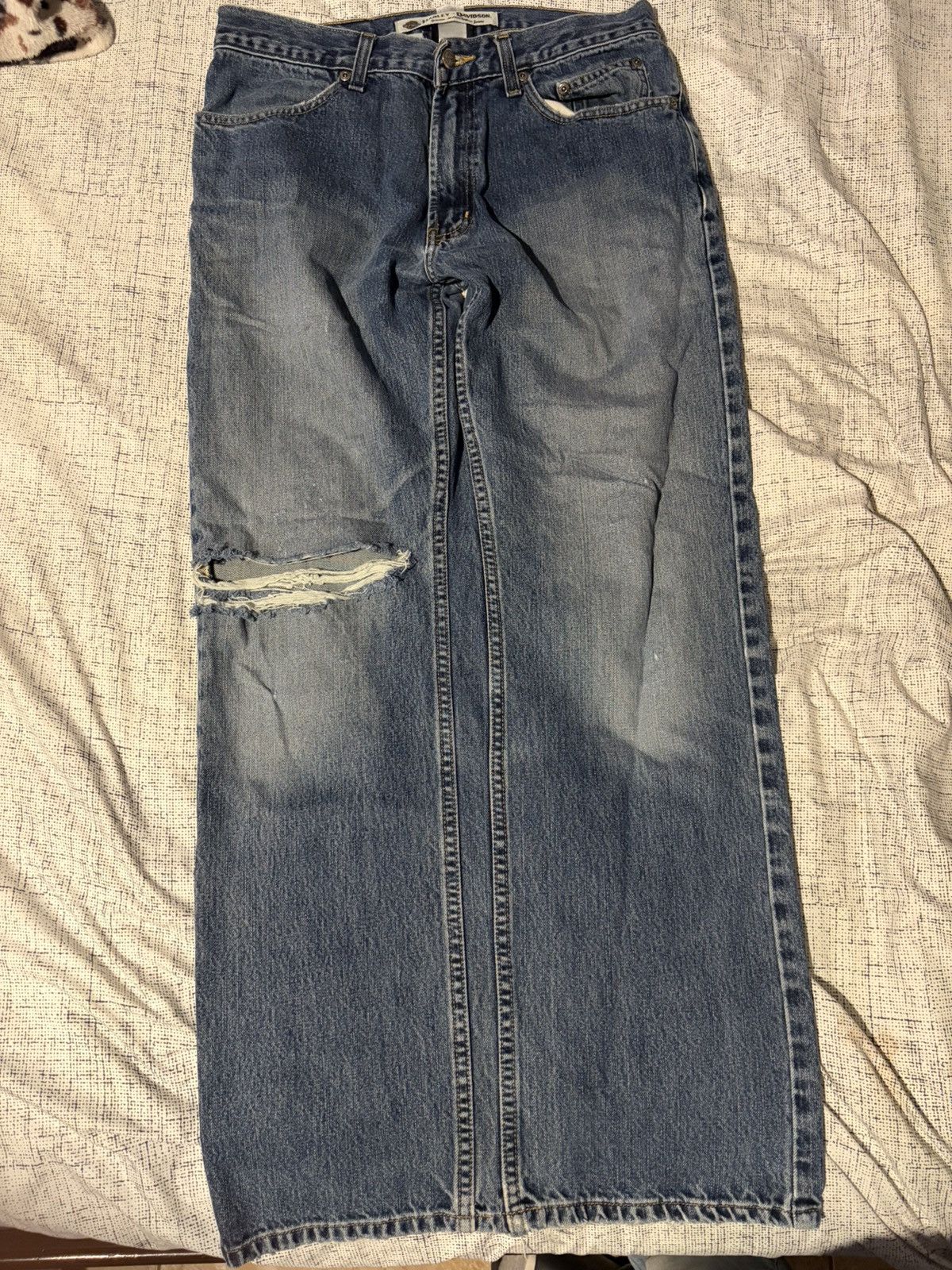 Harley Davidson harley davidson denim Size US 33 - 4 Thumbnail