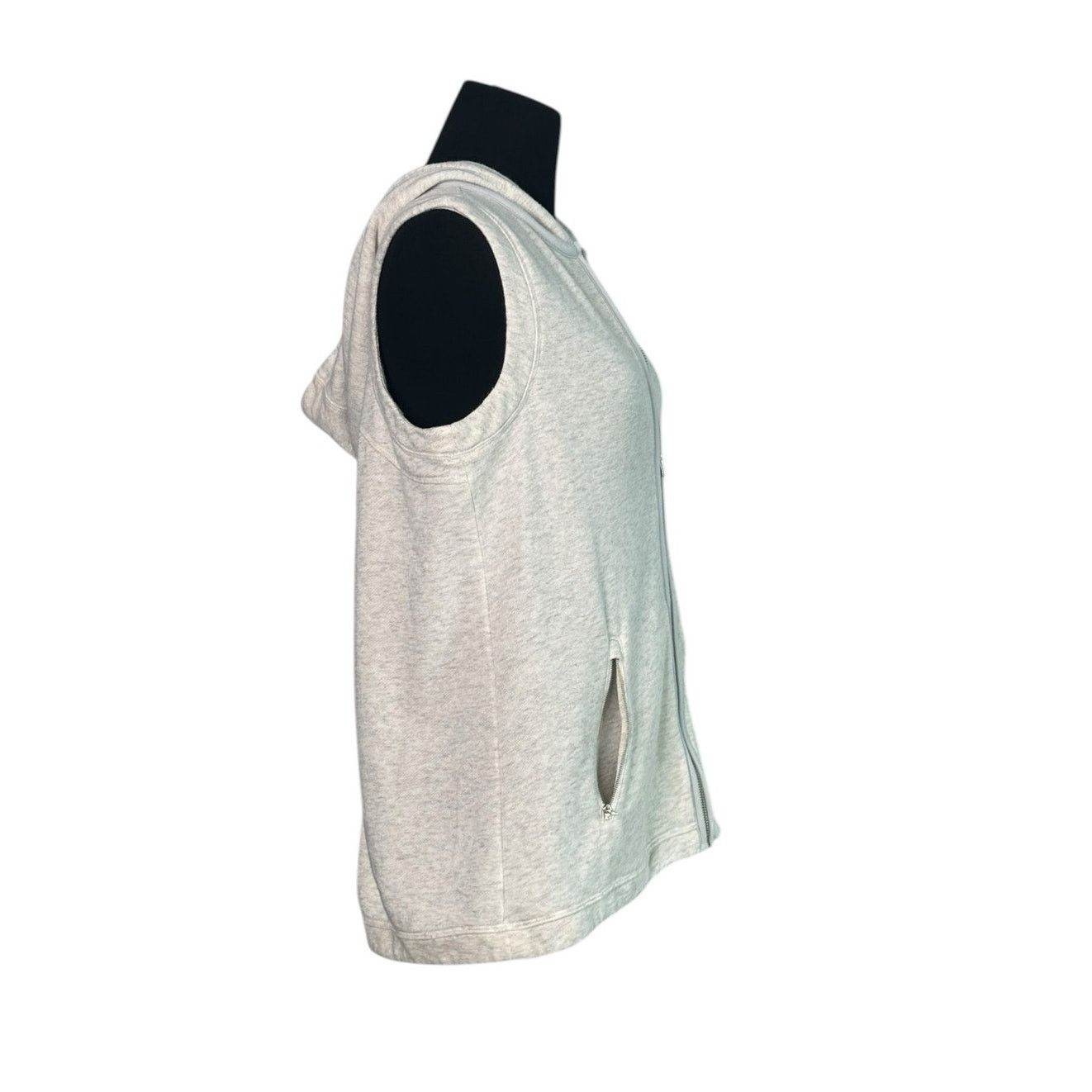 Athleta Athleta heather gray Blissful hoodie Terry Vest size small Size S / US 4 / IT 40 - 8 Thumbnail