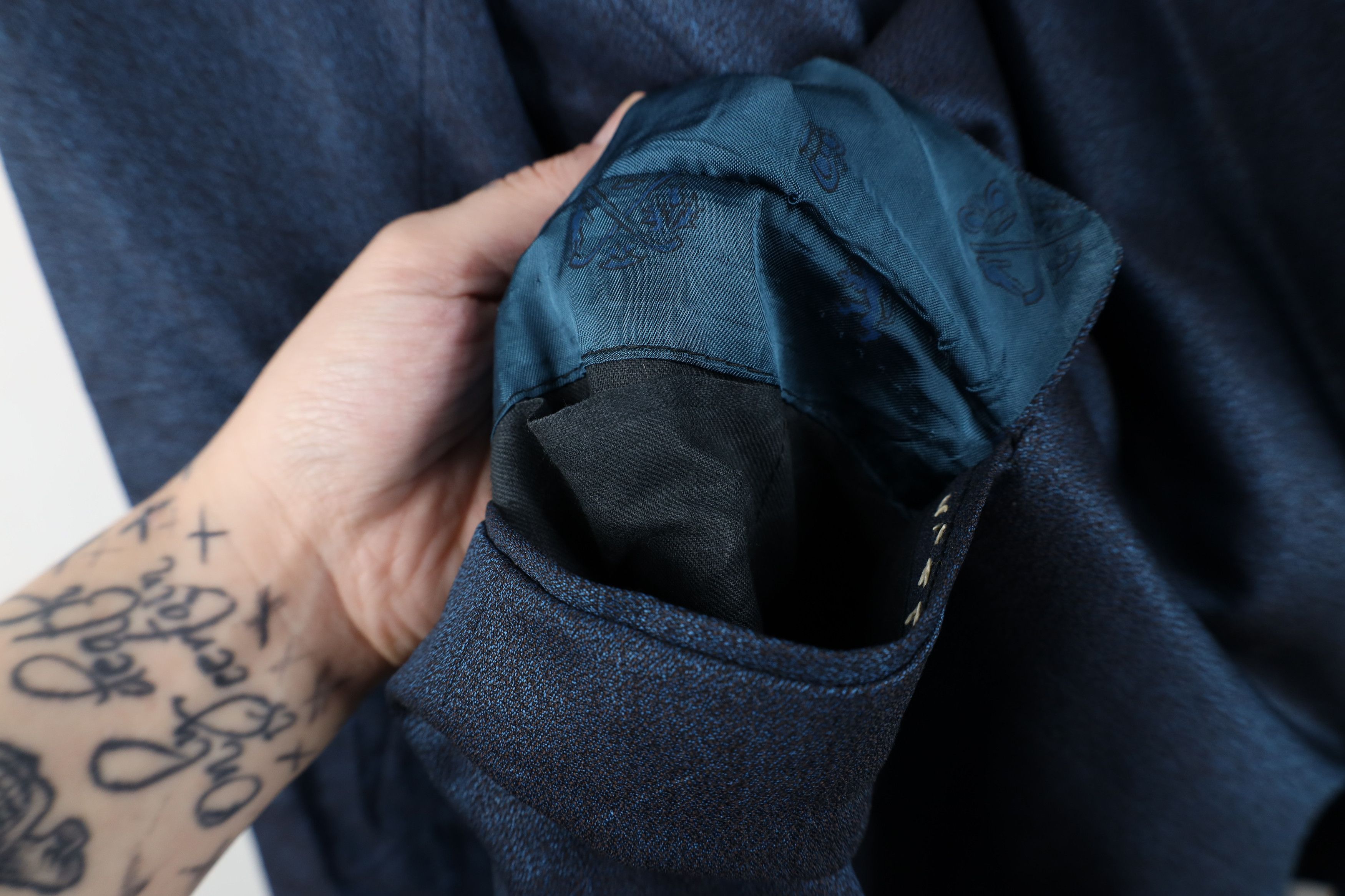 Vintage Vintage 60s Rockabilly Gabardine Blazer Suit Coat Jacket USA Size US XXL / EU 58 / 5 - 7 Thumbnail