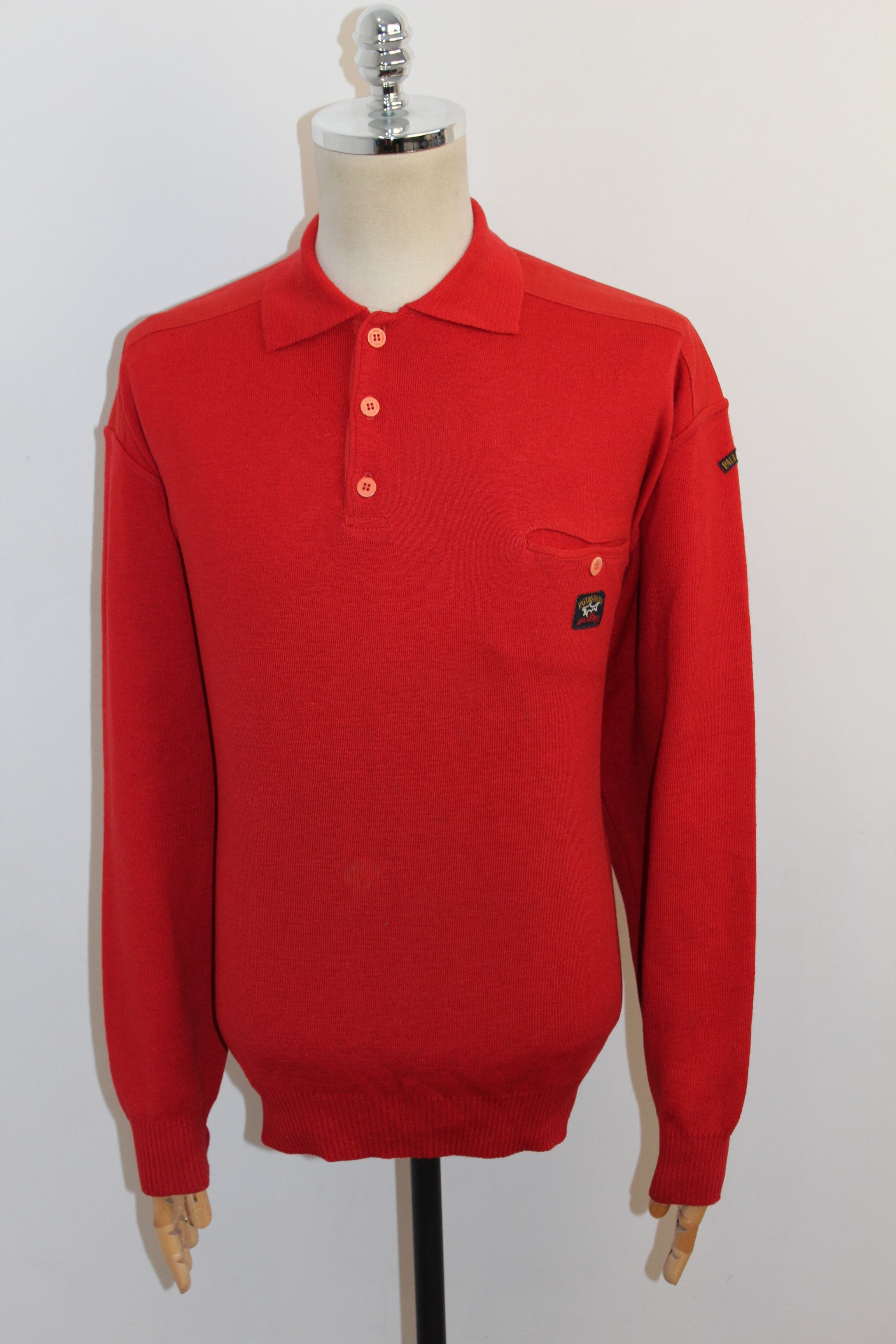 Paul & Shark Men's Paul&Shark Yacht Club Polo Neck Jumper Size US L / EU 52-54 / 3 - 2 Thumbnail