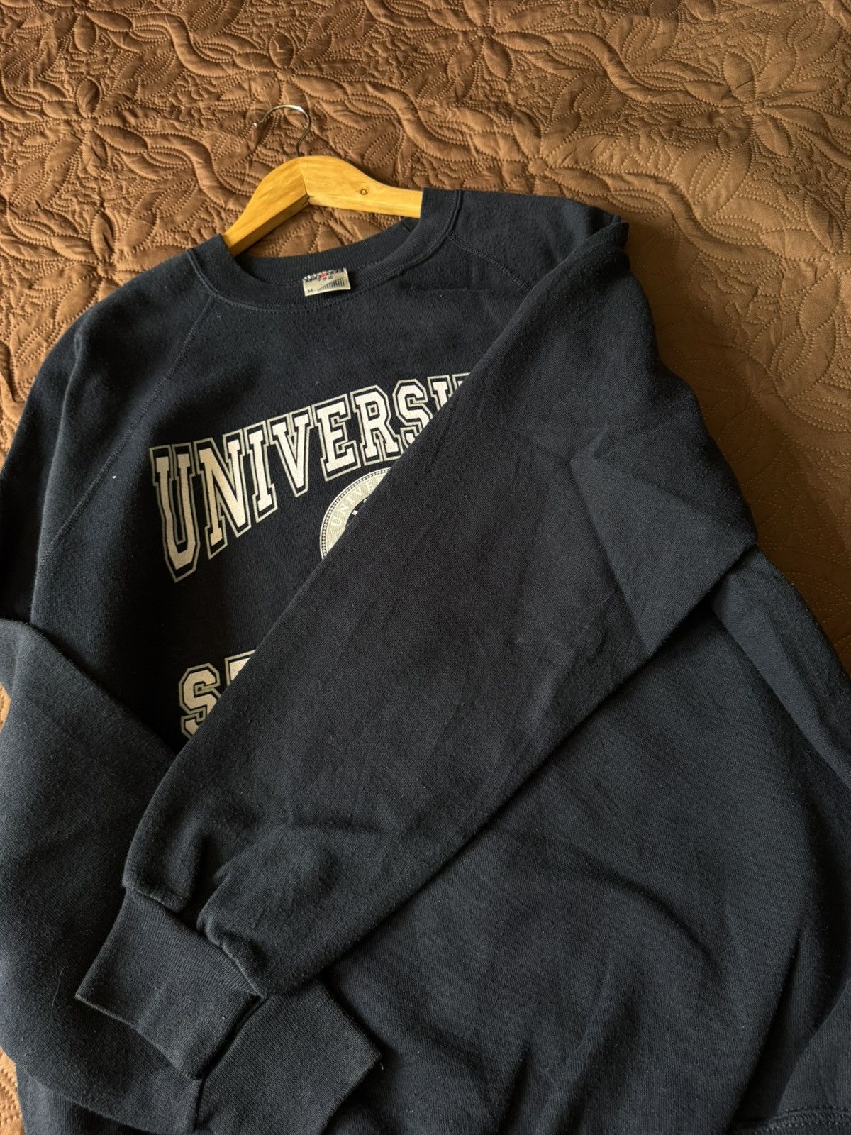 If Six Was Nine VINTAGE UNIVERSITAT STUTTGART CREWNECK SWEATSHIRT Size US M / EU 48-50 / 2 - 6 Thumbnail