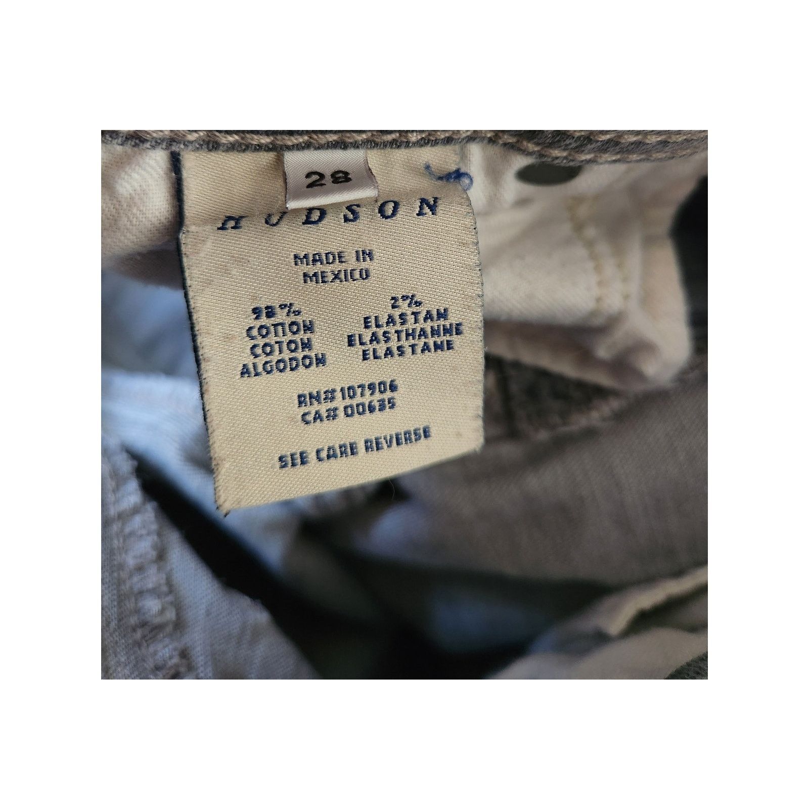 Hudson Hudson Women's Straight Leg Light Wash Western Jeans 28 Size 28" / US 6 / IT 42 - 10 Thumbnail