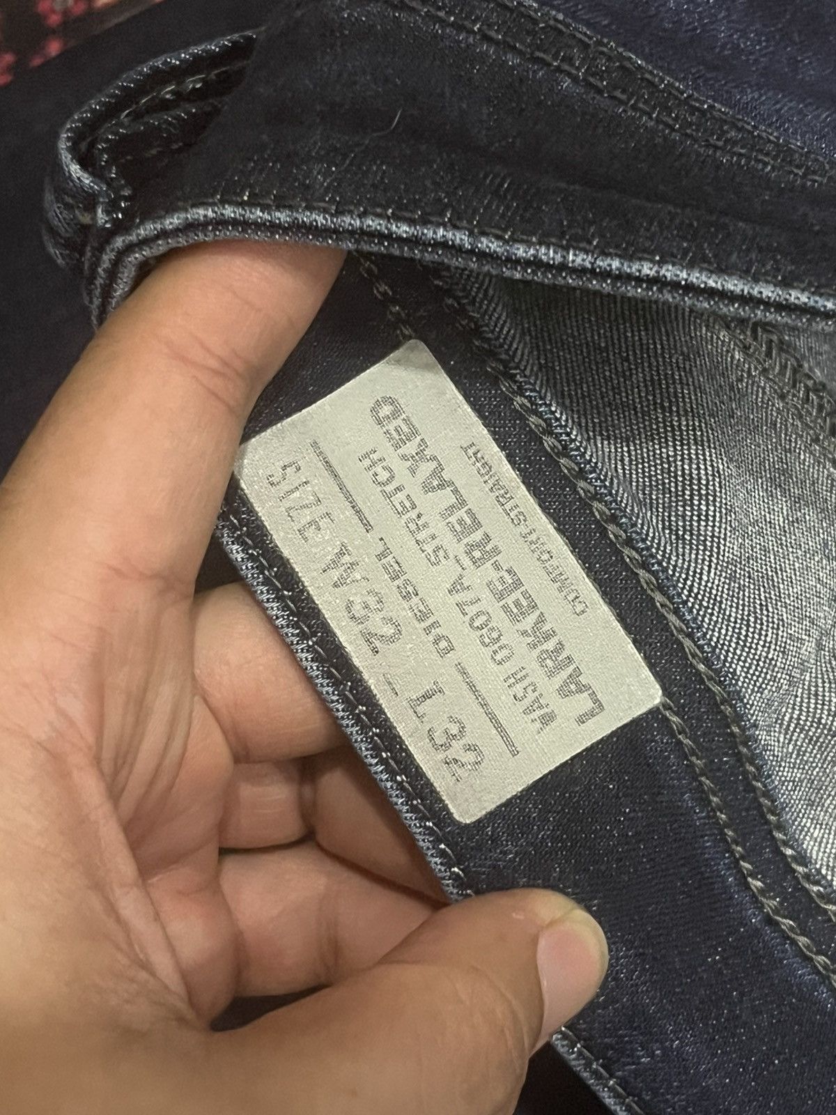 Diesel Vintage Diesel Larkee Indigo Washed Relaxed Jeans Size US 32 / EU 48 - 20 Thumbnail