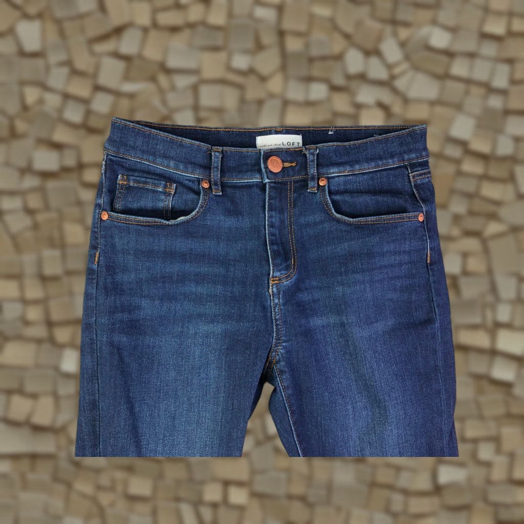 Loft LOFT Jeans Skinny Juniors Size 6 28P 28x23 Measured Blue Denim Size 28" / US 6 / IT 42 - 1 Thumbnail