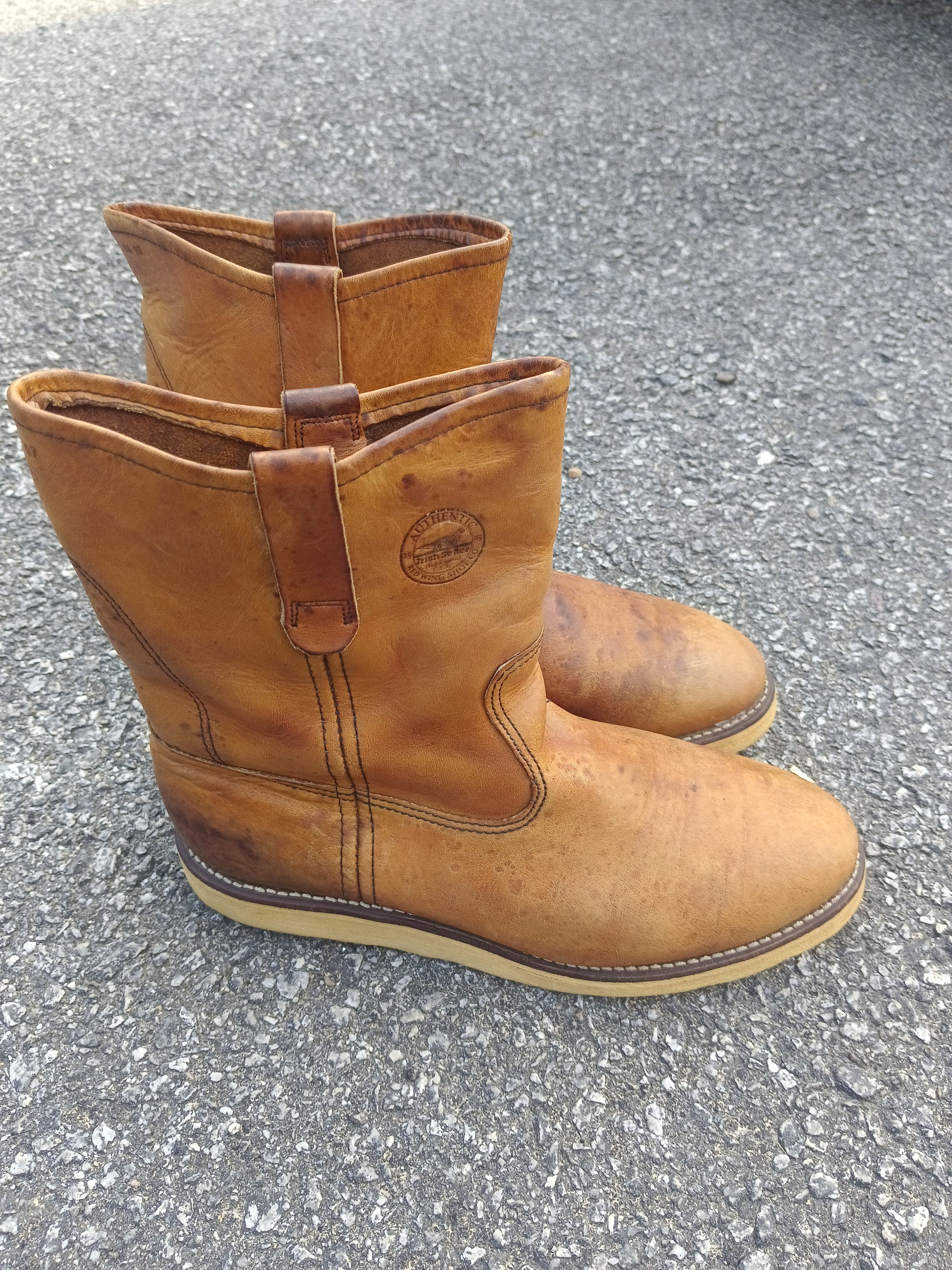 Red Wing Red Wing Pecos 866 Irish Setter Green Label Rare Size US 9 / EU 42 - 5 Thumbnail