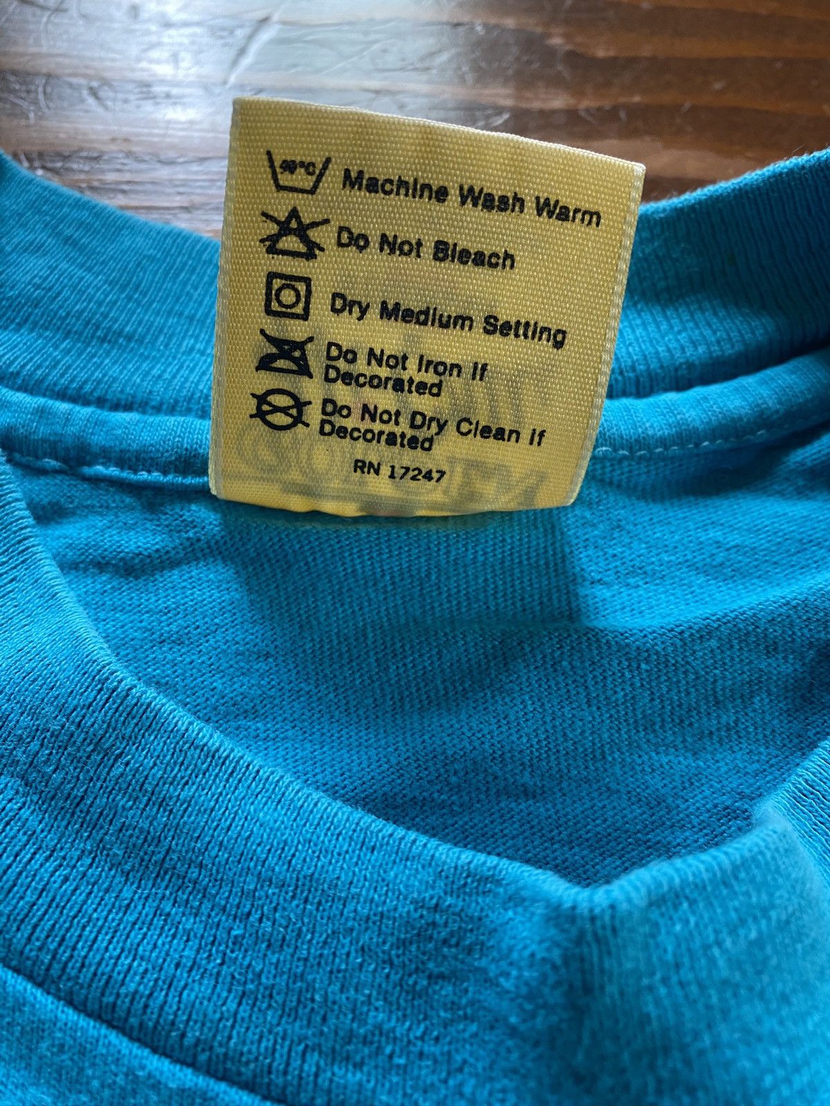 Vintage Vintage 80’s Santa Barbara Blue Single Stitch Tee Size US M / EU 48-50 / 2 - 12 Thumbnail