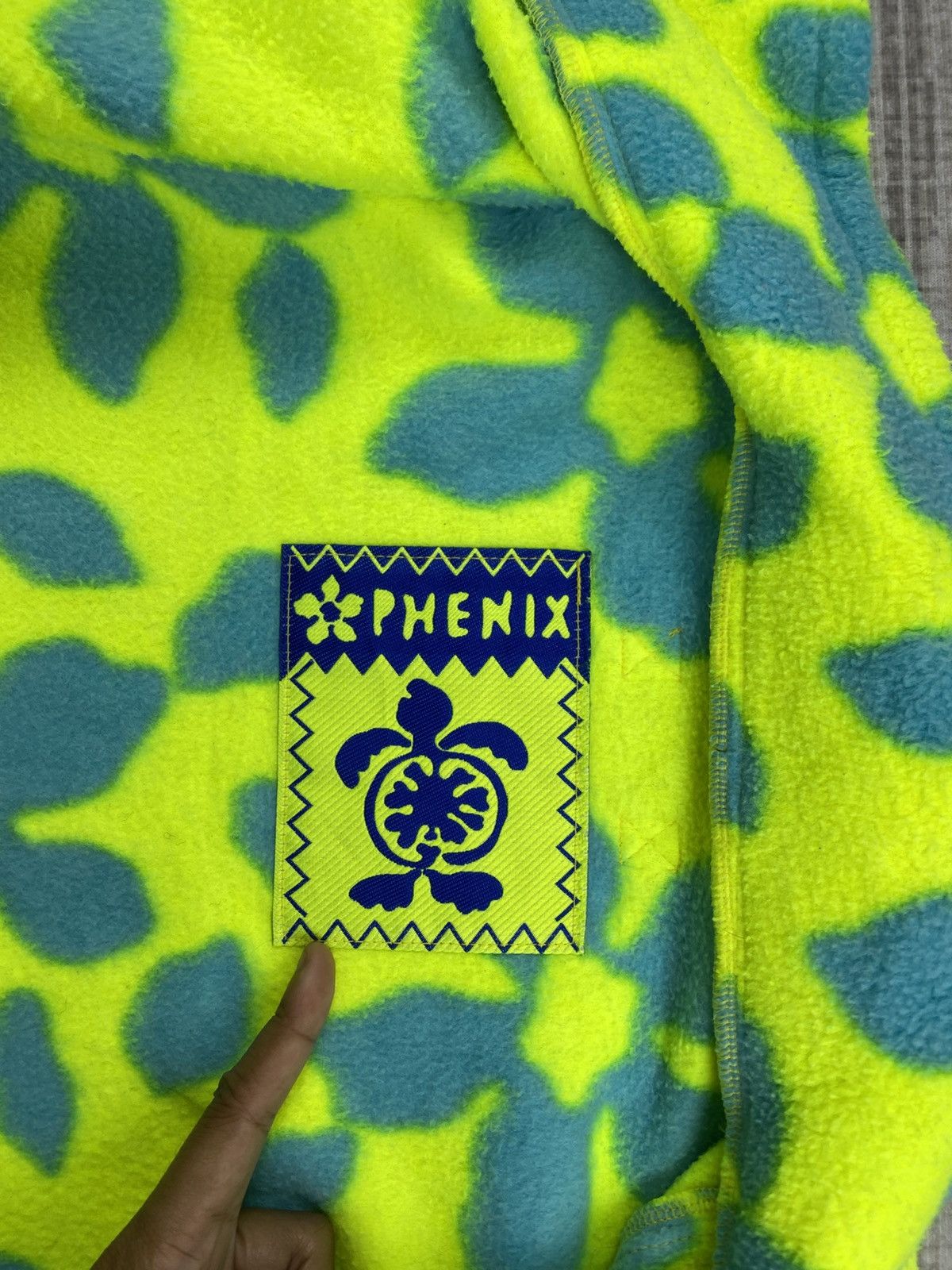 Vintage Phenix Rare Abstract Flower Winter Season Jacket