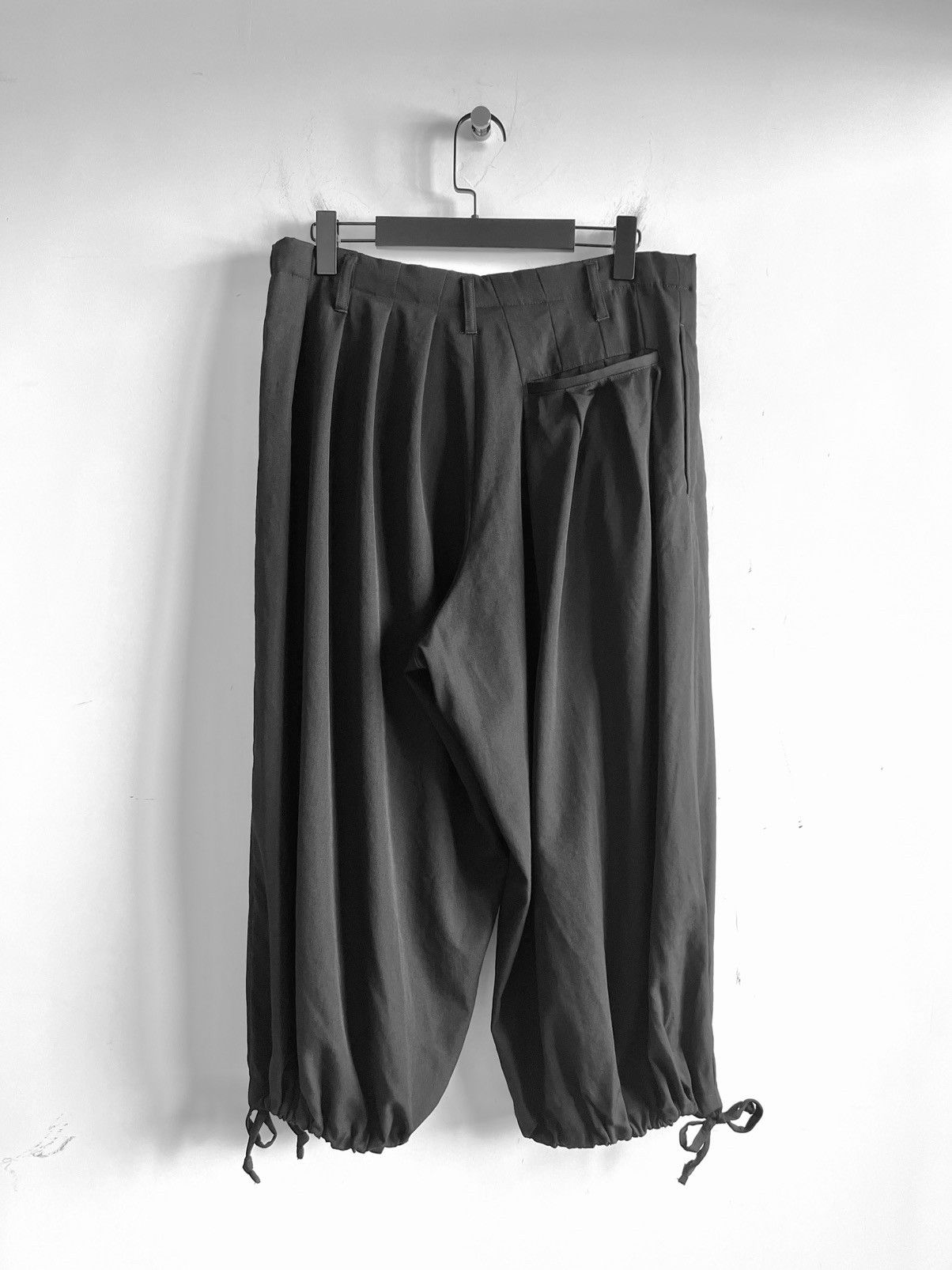 Yohji Yamamoto Yohji Yamamoto Pour Homme - W/Gabardine Balloon Pants Size US 30 / EU 46 - 17 Thumbnail