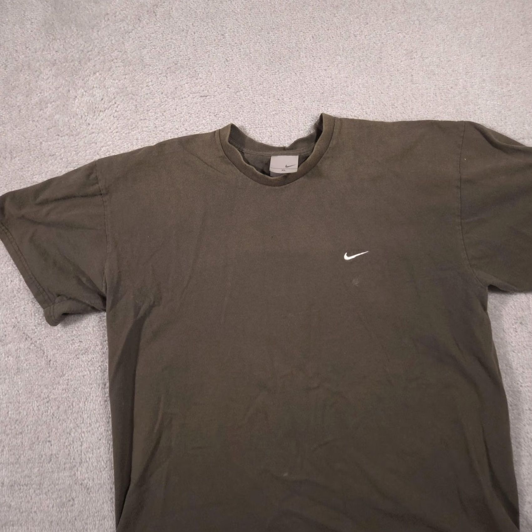 Nike Nike Shirt Mens XL Green Swoosh Logo Tee Crewneck Casual Cotton Size US XL / EU 56 / 4 - 3 Thumbnail