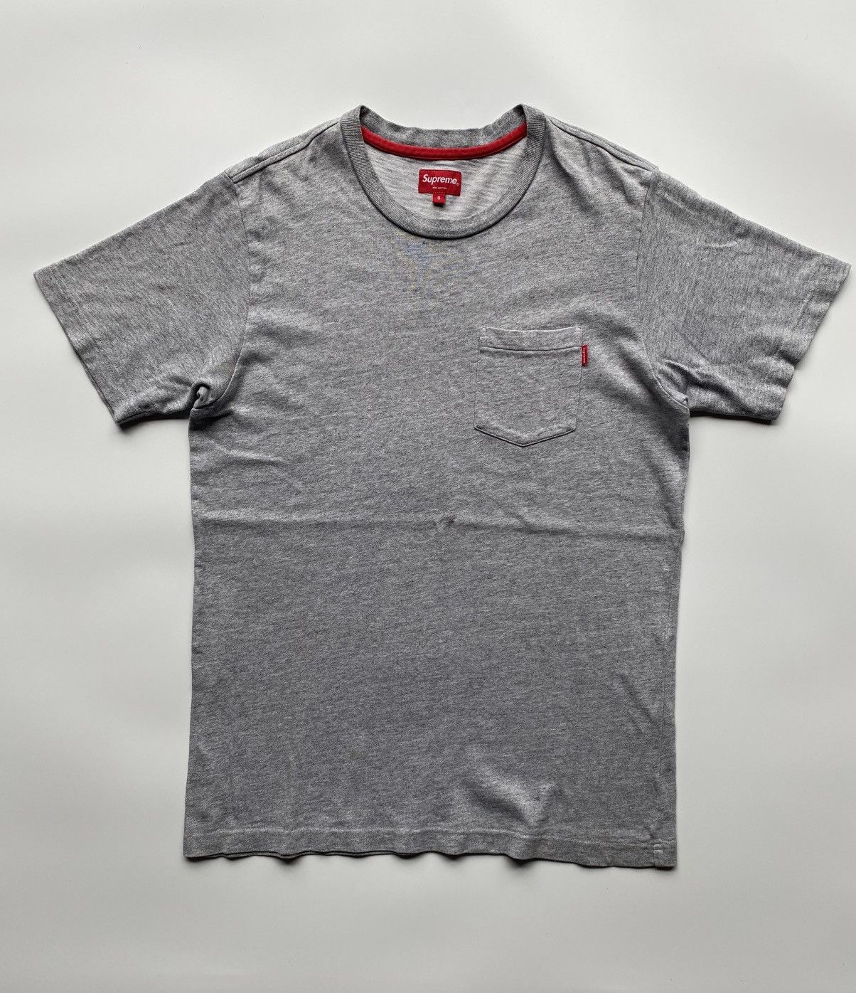 Supreme Supreme Pocket Tee Blue Box Logo Size US S / EU 44-46 / 1 - 1 Thumbnail