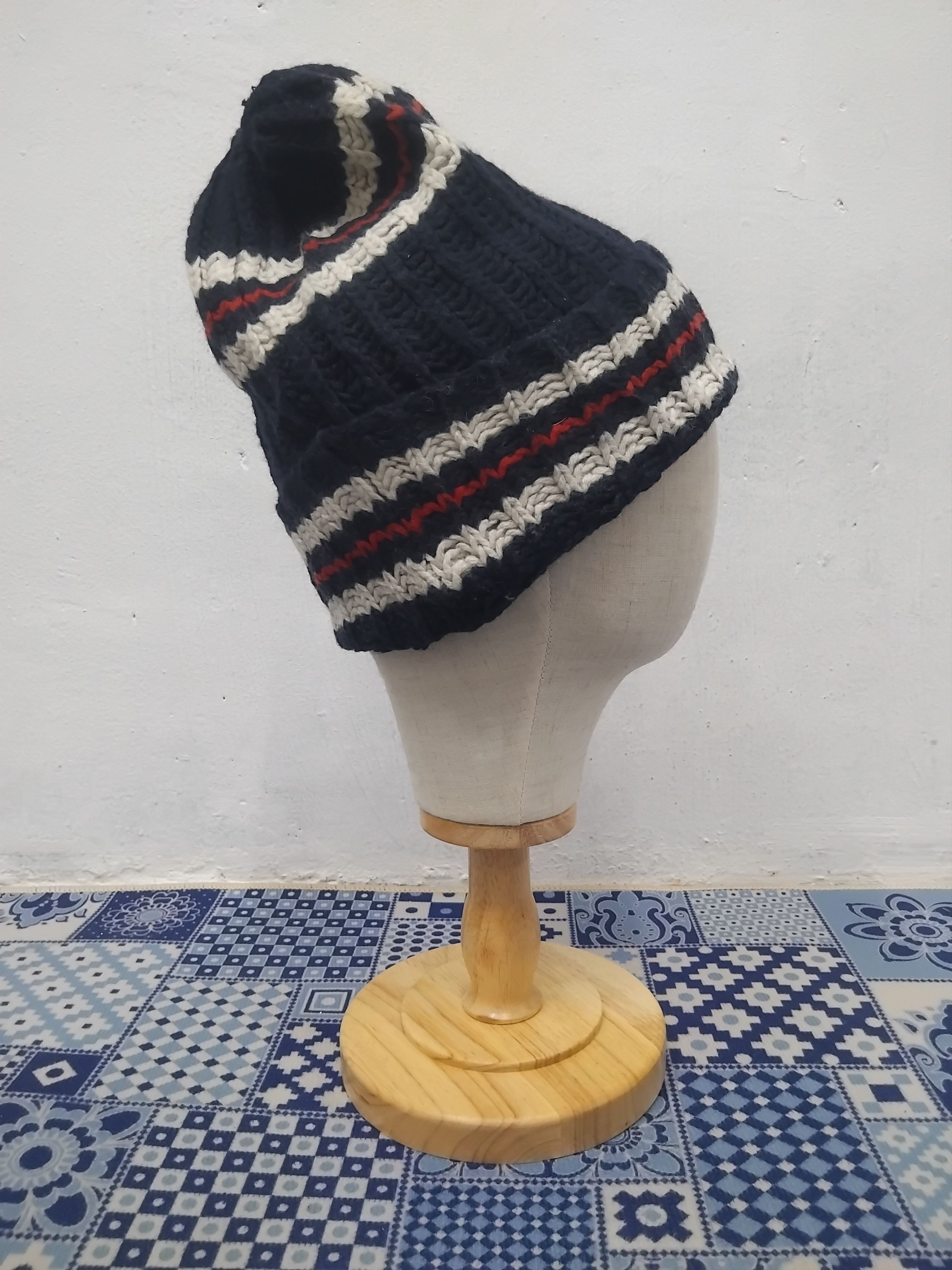 Tommy Hilfiger 💥Tommy hilfiger blue red beanie Size ONE SIZE - 5 Thumbnail