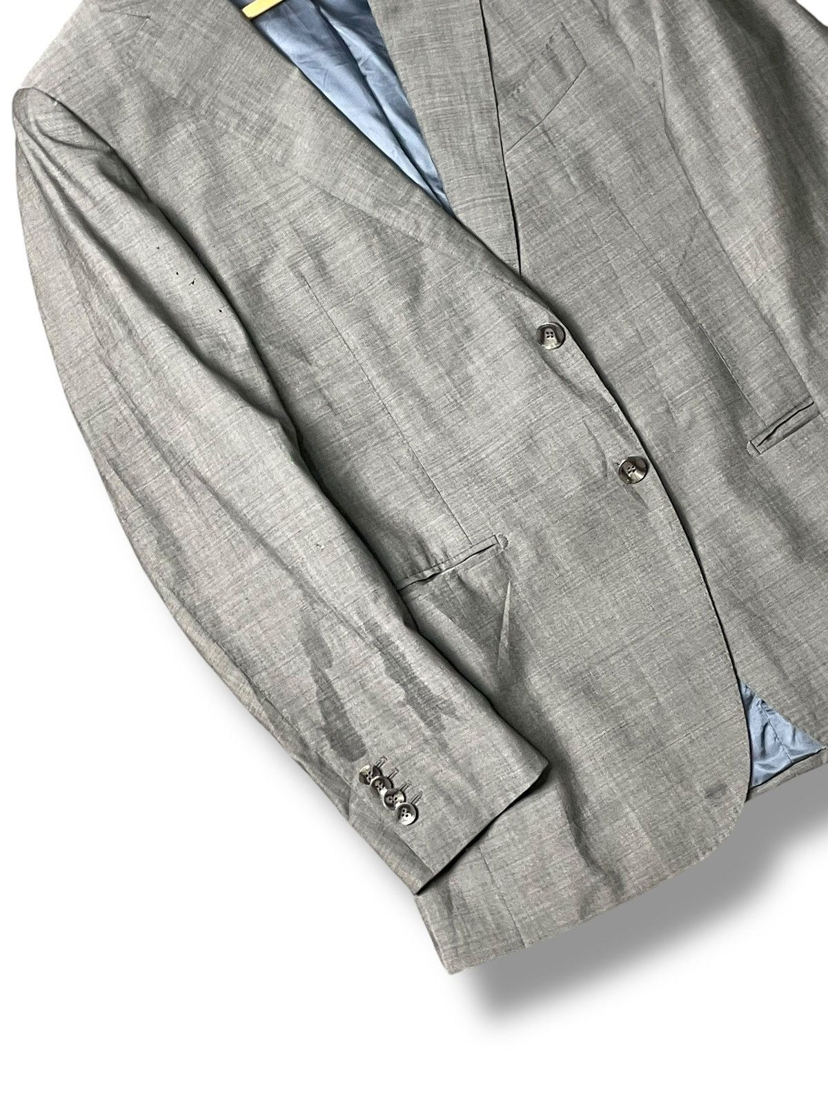Japanese Brand × Suitsupply × Vintage GUABELLO x SUIT SUPPLY Light Blazer (88) Size US XXS / EU 40 - 3 Thumbnail