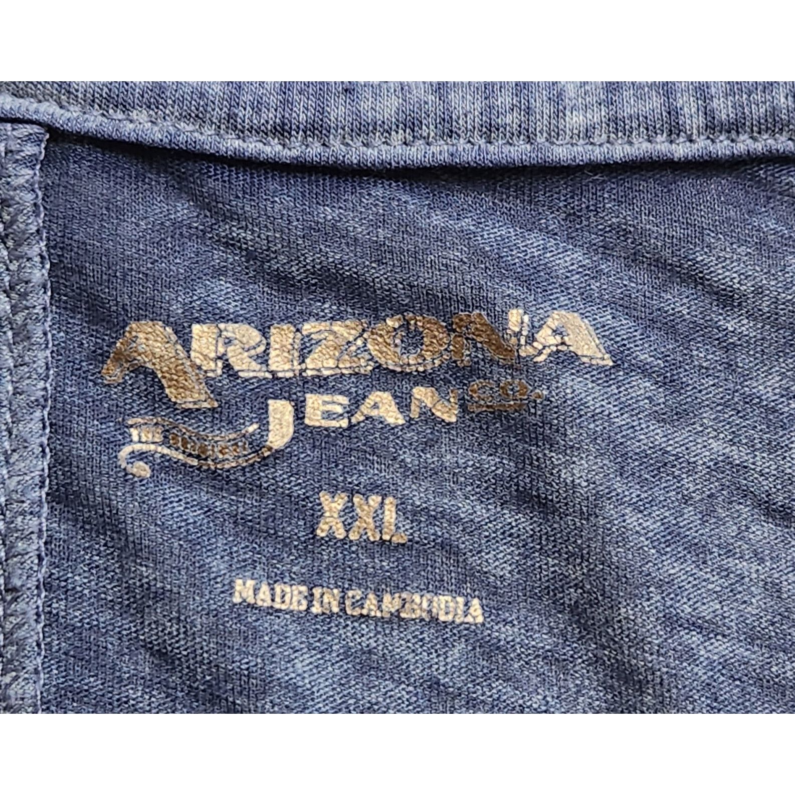 Other Arizona Jean Blue Graphic Americana Heart Logo Top XXL Size XXL / US 16-18 / IT 52-54 - 4 Thumbnail