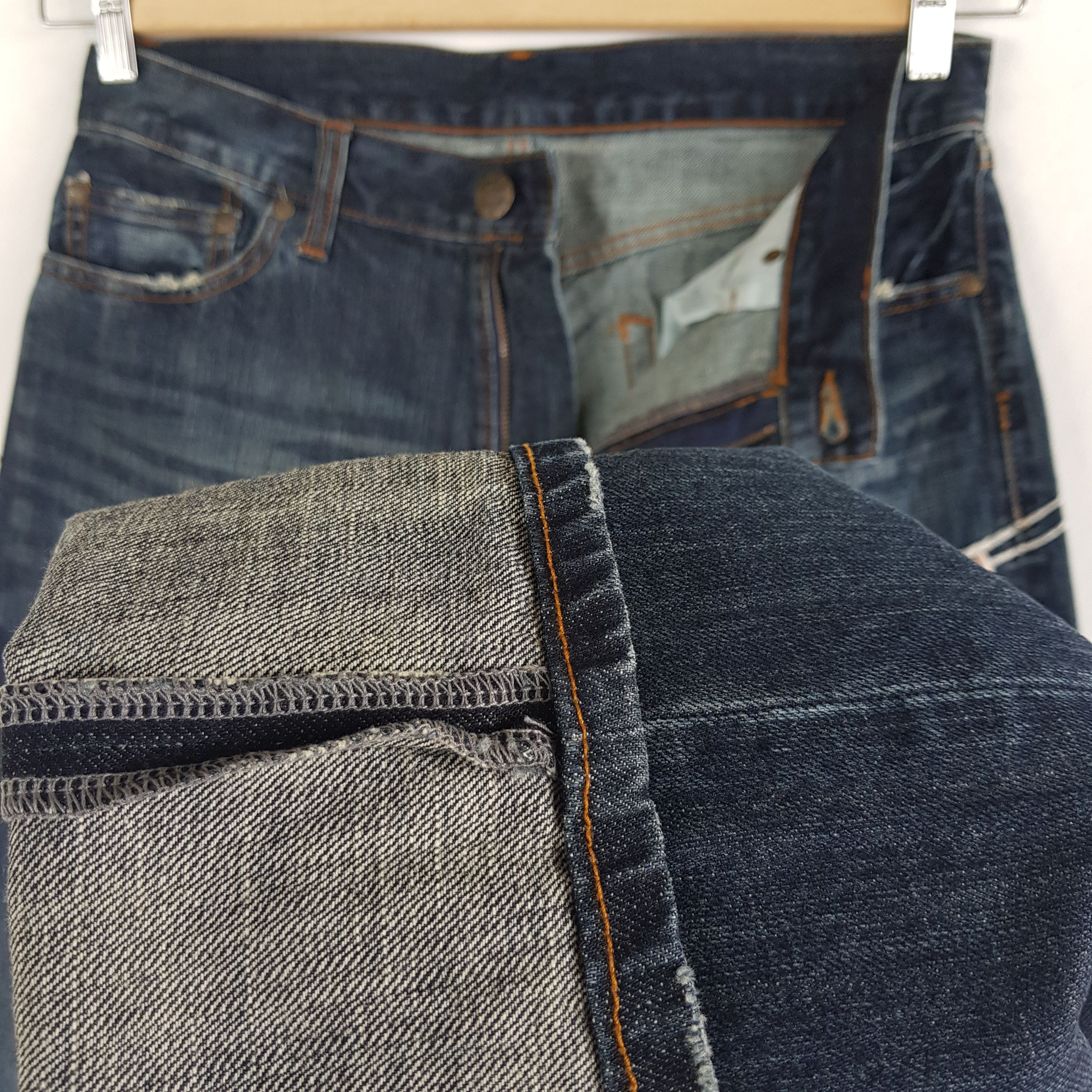 Japanese Brand Vintage Japanese Sukajan Jeans Embroidery Sakura Denim Size US 32 / EU 48 - 8 Thumbnail