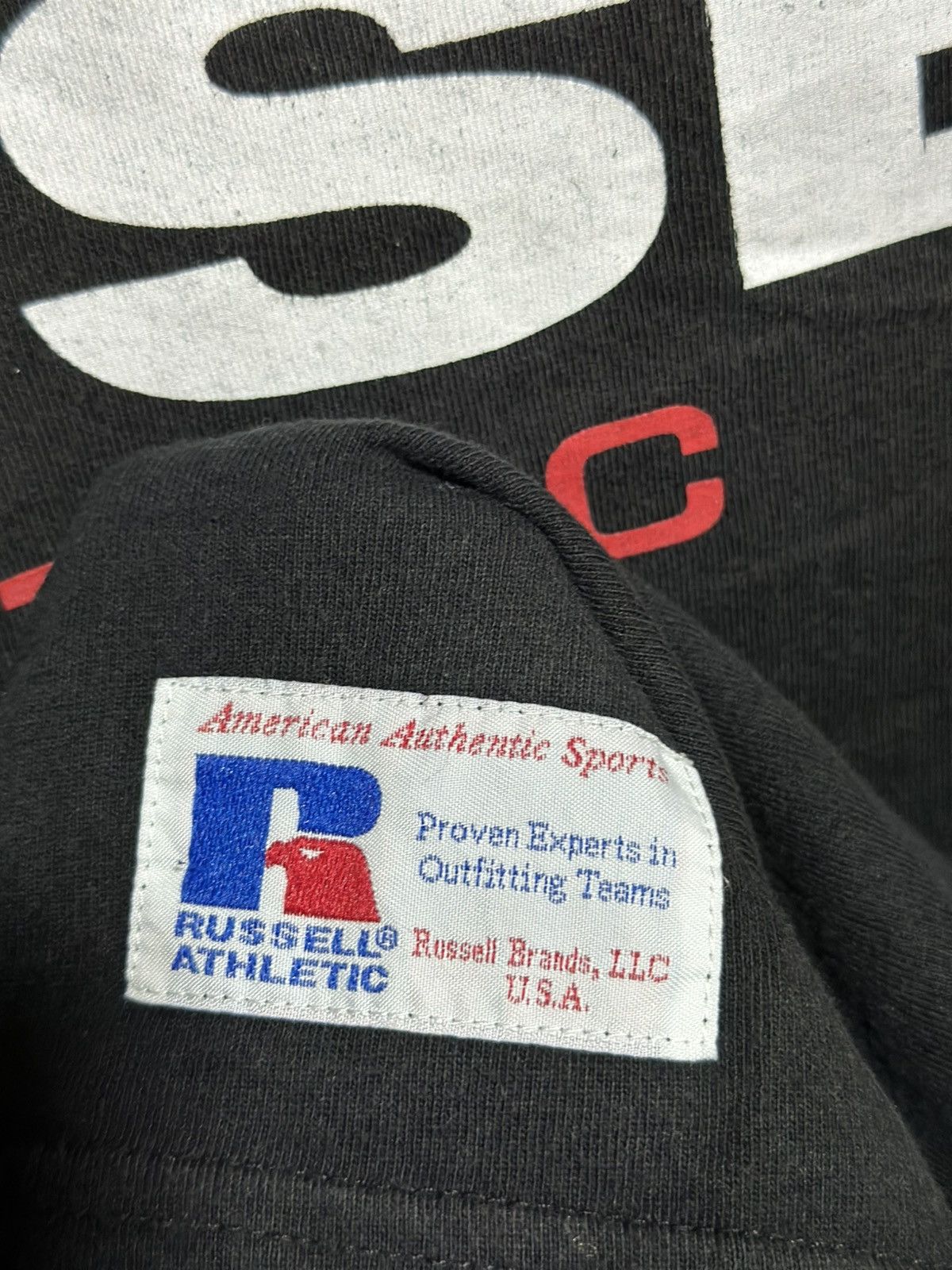 Russell Athletic × Vintage Vintage Russell Athletic USA Sun Faded Tee Size US L / EU 52-54 / 3 - 5 Thumbnail