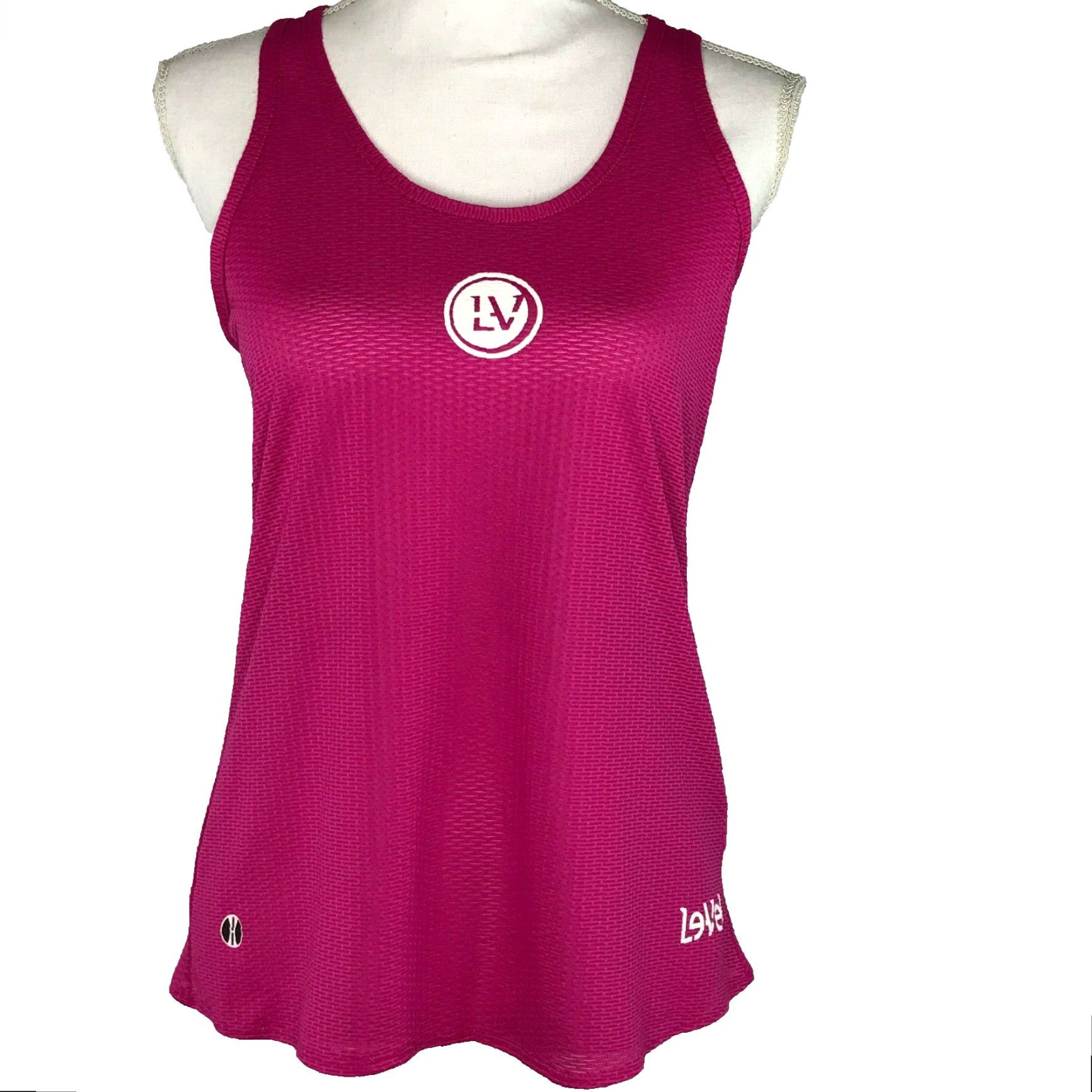Holloway Holloway Tank Womens Size S Pink Activewear Tank Shirt Athletic Yoga Running Cross Training 94% Polyester 6% Spandex Size S / US 4 / IT 40 - 2 Thumbnail