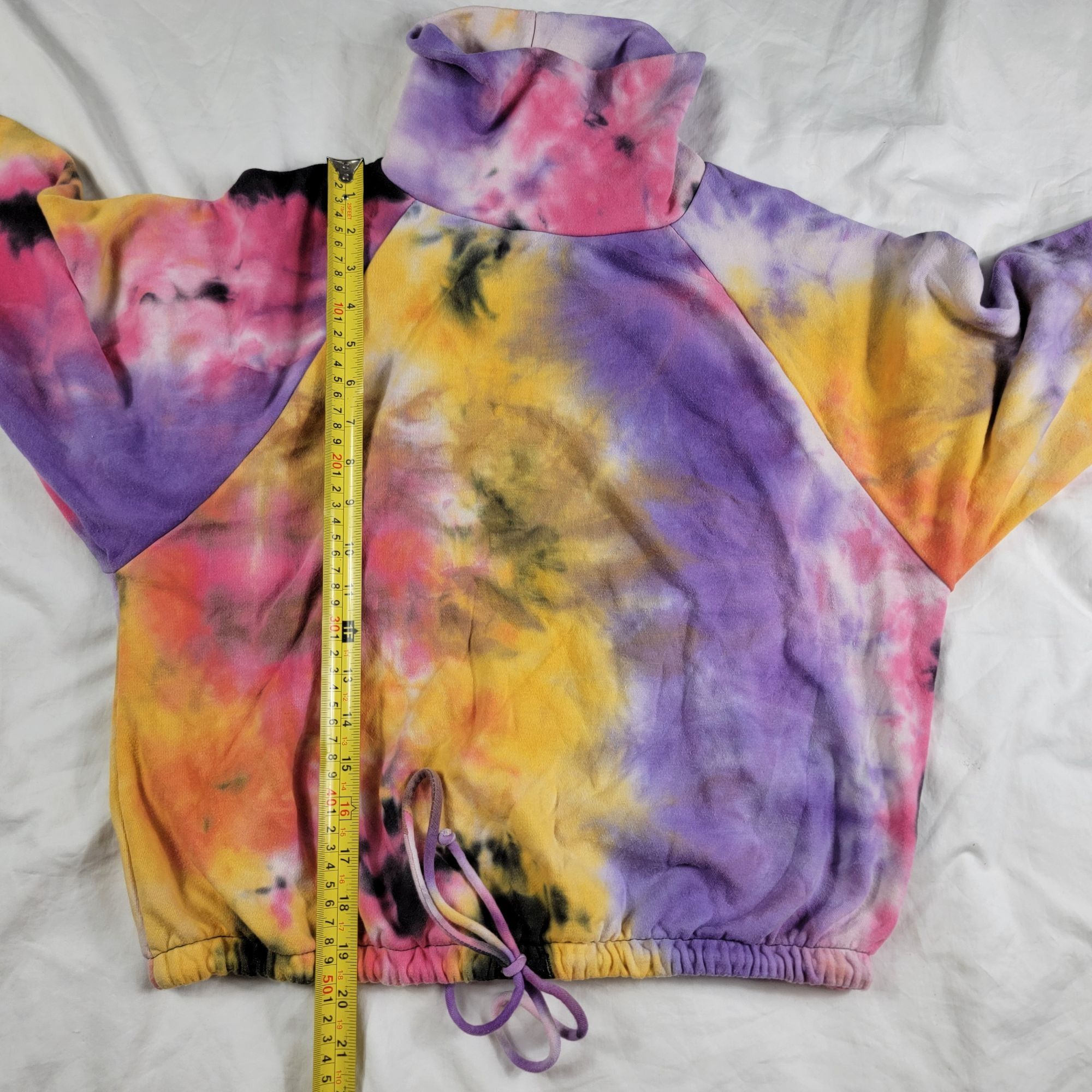 Other Lush Womens Small Tie Dye Pullover Sweatshirt Casual Outdoor Size S / US 4 / IT 40 - 7 Thumbnail