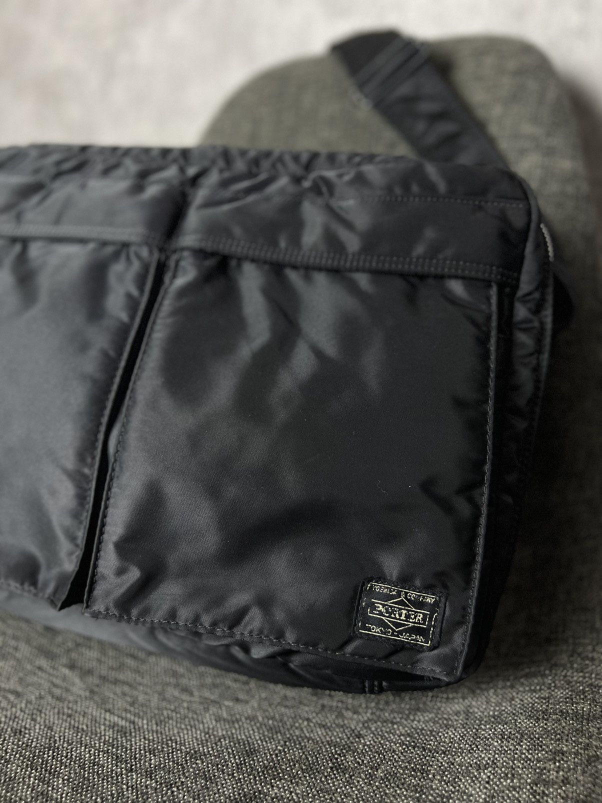 Porter Porter Yoshida & Co - Large Tanker Messenger Bag - Black Size ONE SIZE - 3 Thumbnail