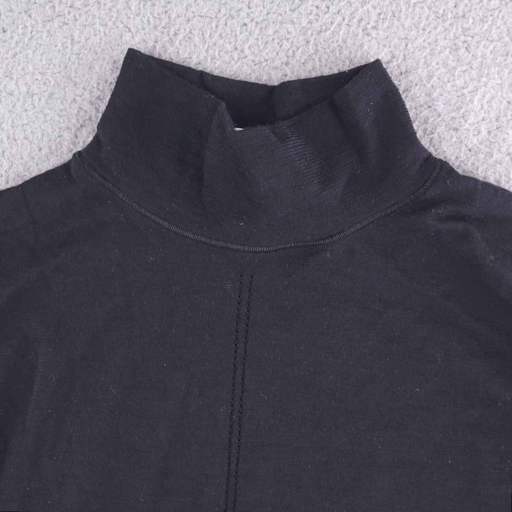 Athleta Athleta Sweater Womens M Black Stretch Mock Neck Long Sleeve Casual Pullover Womens Size M / US 6-8 / IT 42-44 - 4 Thumbnail