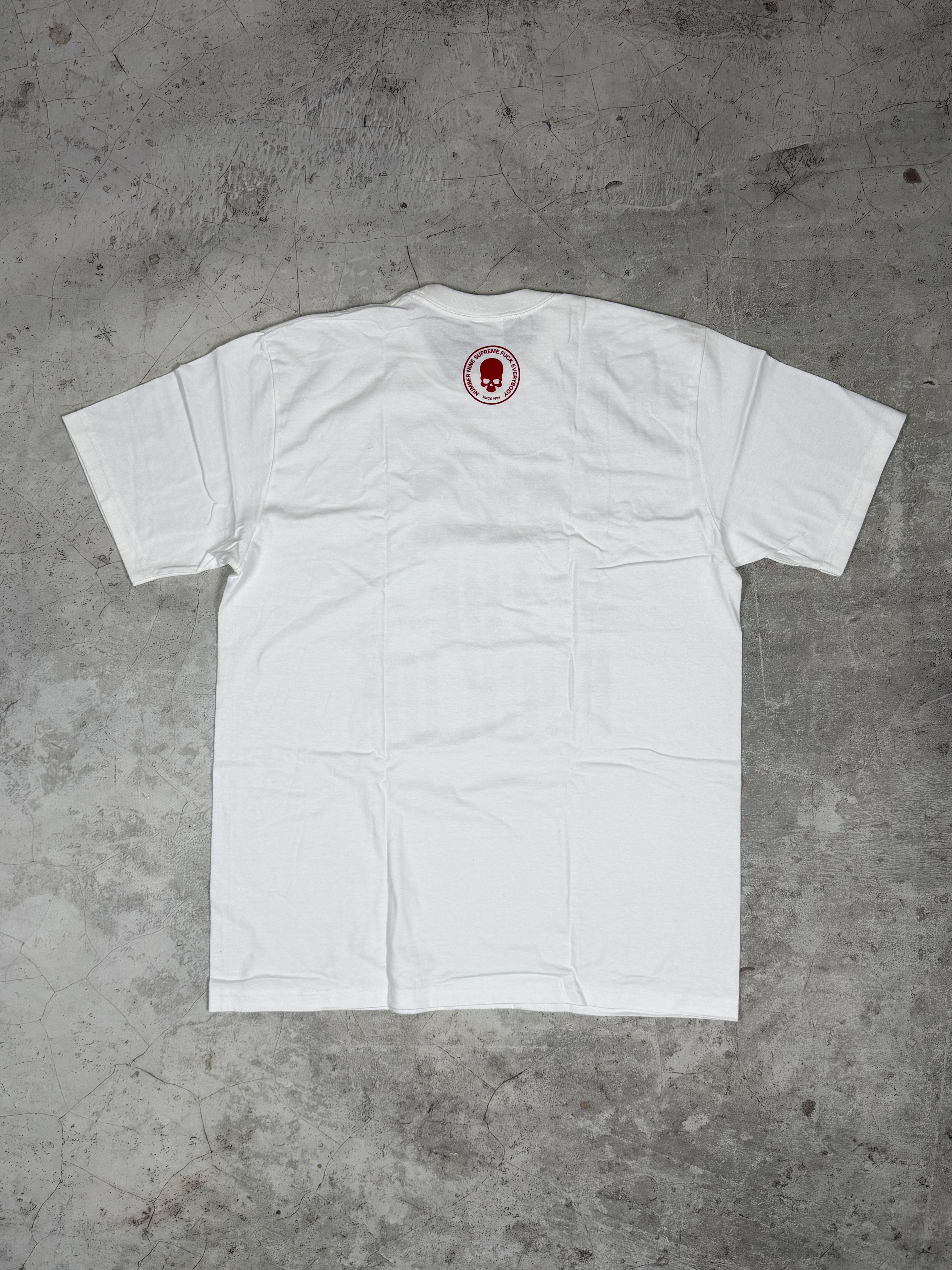 Number (N)ine × Supreme Supreme Number Nine Shut Up, White Size US L / EU 52-54 / 3 - 2 Thumbnail