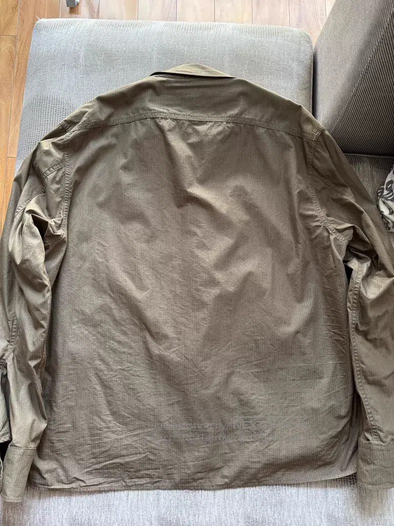 Our Legacy Our Legacy Workwear Style Long Sleeve Shirt Gray Green Size US M / EU 48-50 / 2 - 4 Thumbnail
