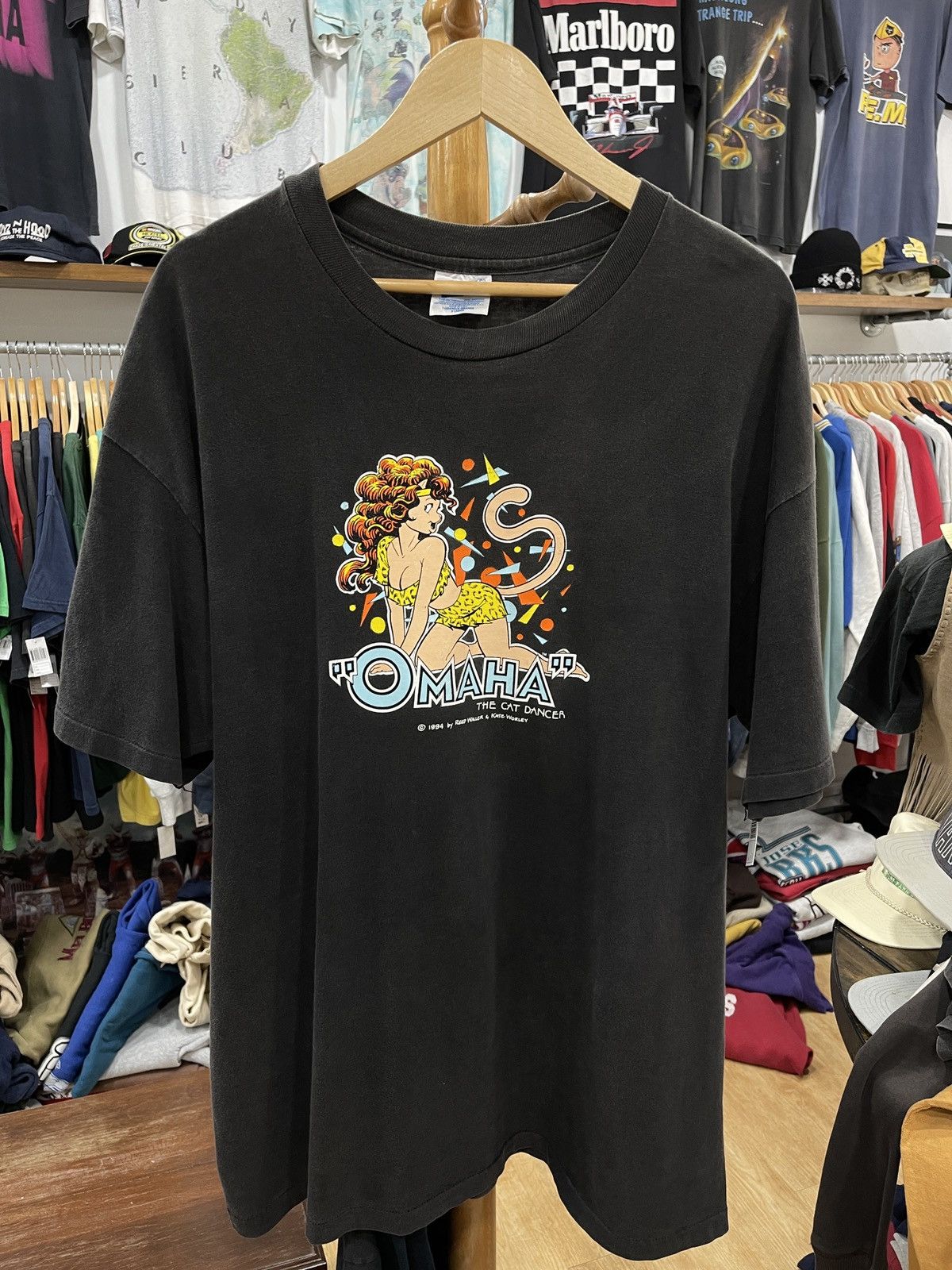Vintage Omaha The Cat Dancer Tee 1994