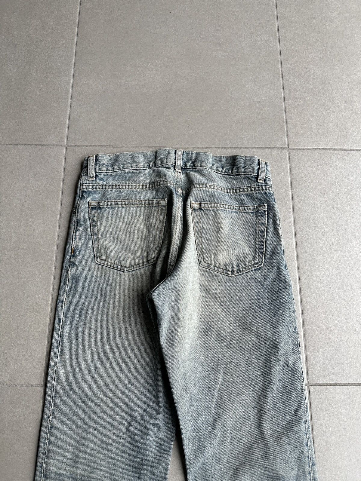 Helmut Lang 2000’s Helmut Lang classic cut stained denim Size US 30 / EU 46 - 7 Thumbnail