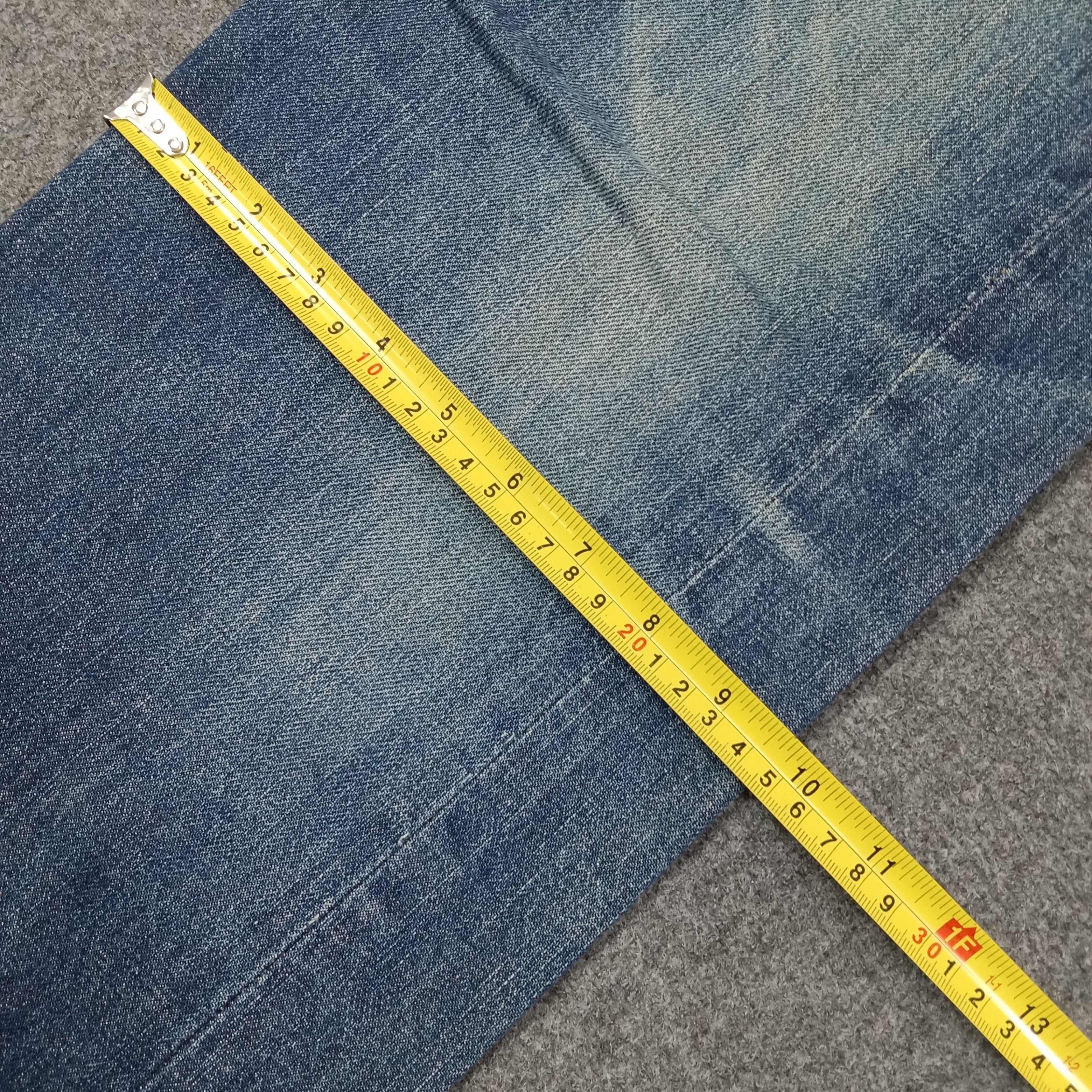 Japanese Brand Evis Japanese Brand Daicock Custom Art Denim Jeans C244N22 Size US 30 / EU 46 - 13 Thumbnail