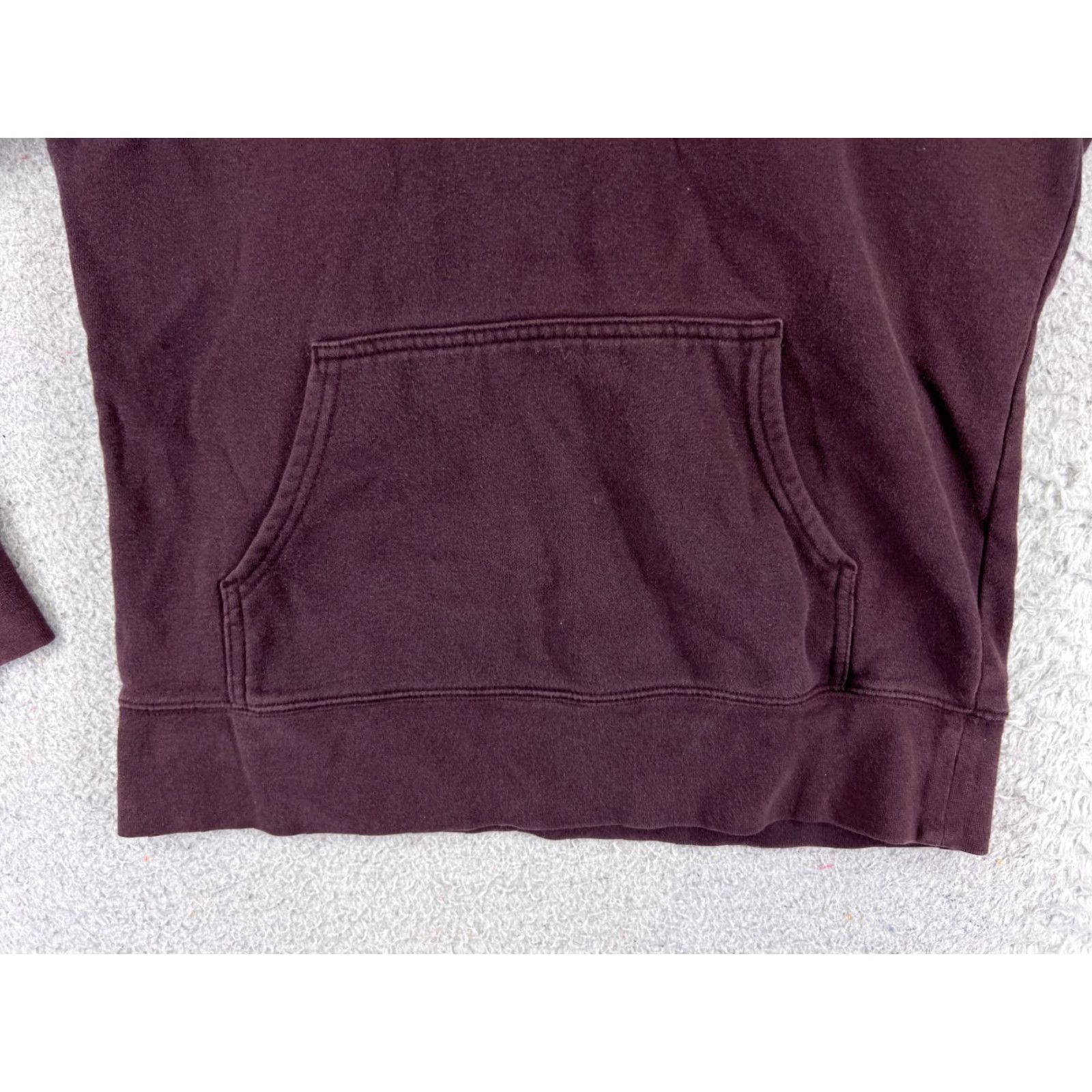 The North Face The North Face Sweater Womens Medium Burgundy Hoodie Cotton Blend Pocket READ Size M / US 6-8 / IT 42-44 - 5 Thumbnail