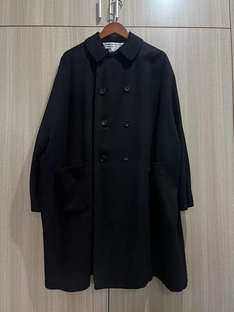 Comme Des Garcons Black double breasted coat