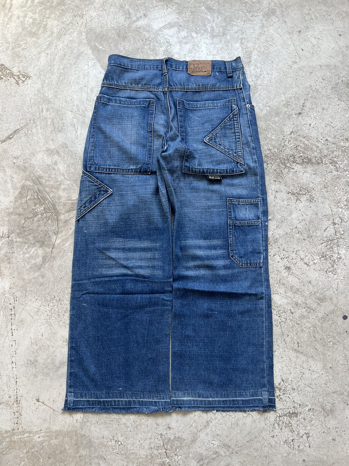 Vintage Vintage SLC Japanese Brand Baggy Distressed Pants Size US 31 - 9 Thumbnail