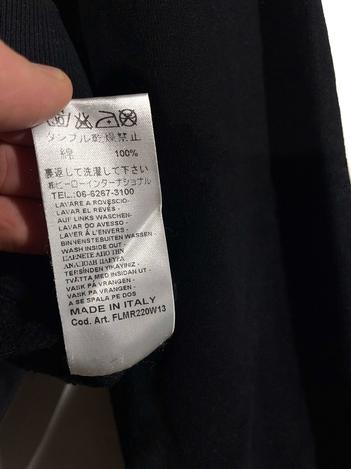 Franklin & Marshall Franklin Marshall Black Sweatshirt Big Logo Italy Size S Size US S / EU 44-46 / 1 - 8 Thumbnail